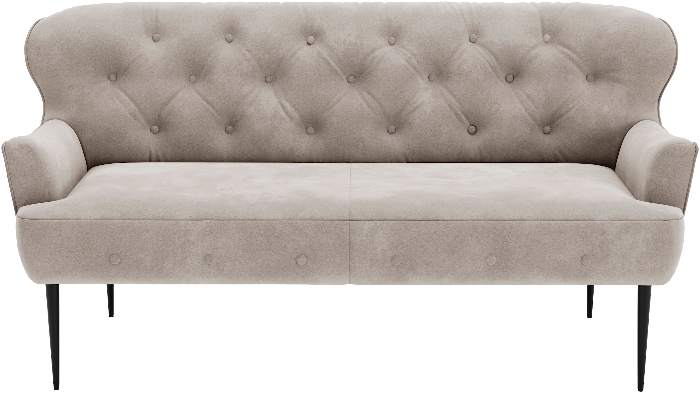 PLACES OF STYLE 2,5-Sitzer »Amber« mit Knopfheftung,in verschieden Stoffarten