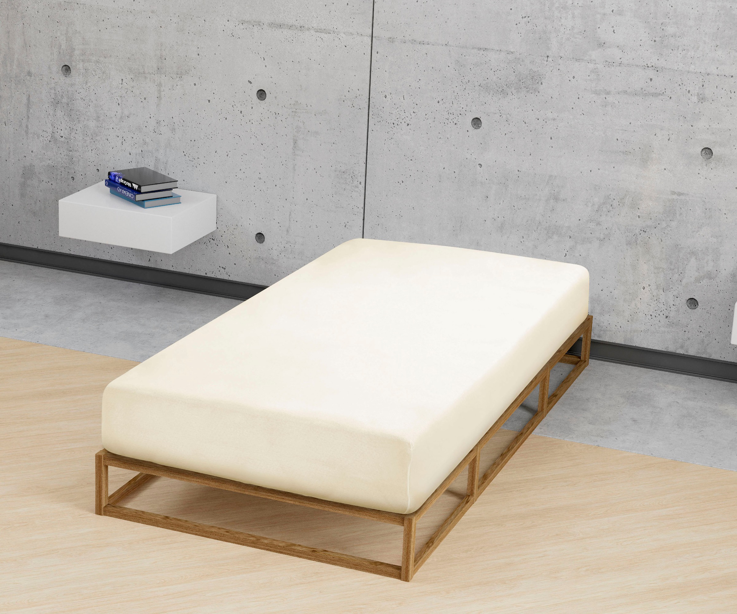 Biberna Spannbettlaken "Pepe" weicher Frottee-Stretch günstig online kaufen