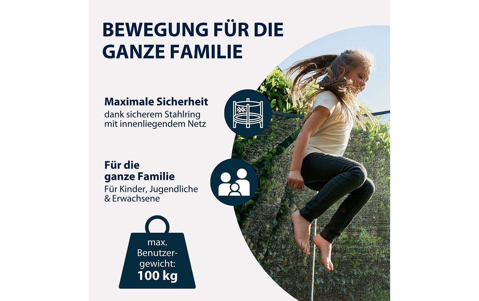 Hudora Gartentrampolin »First 250 V rund«