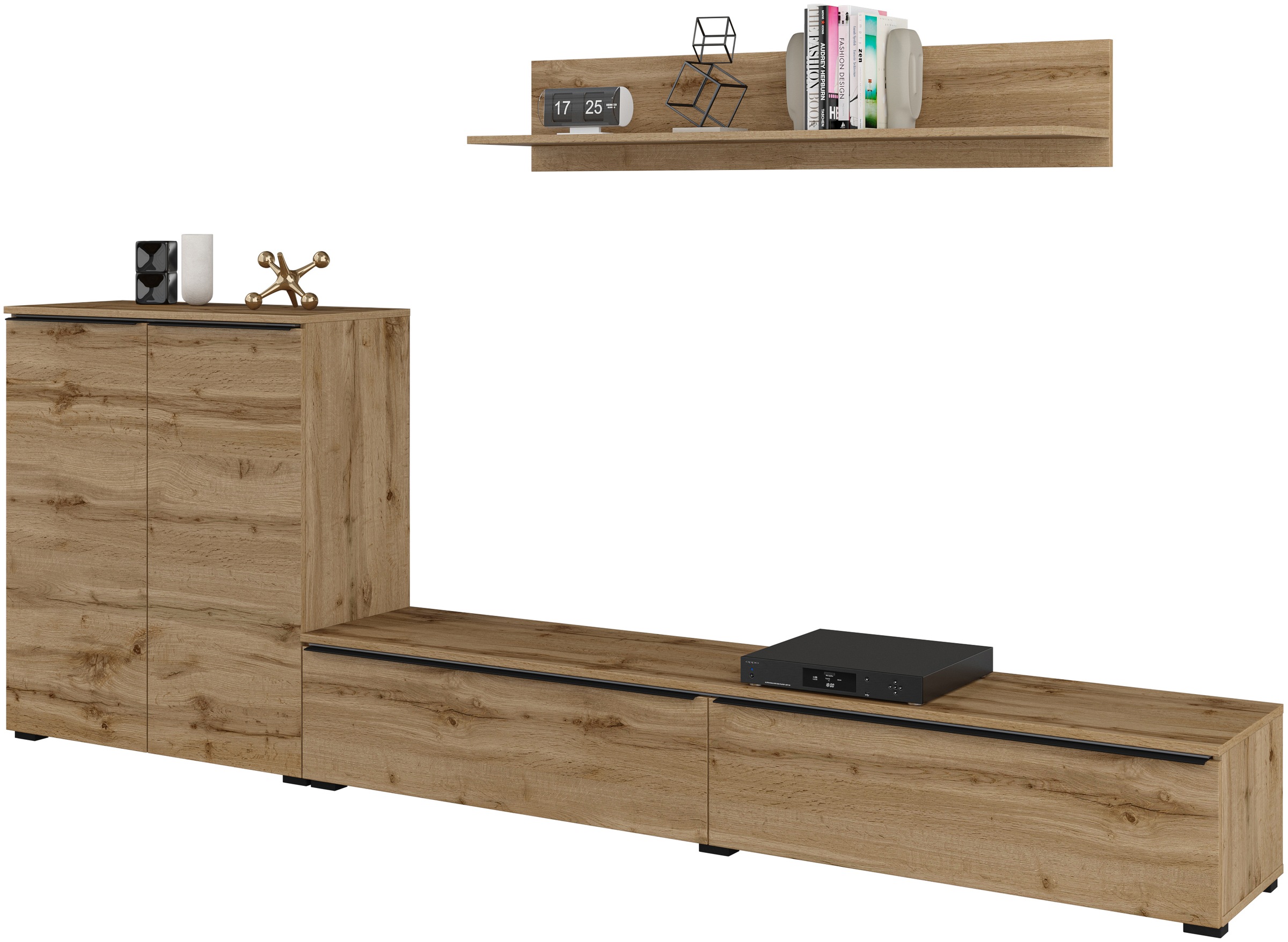 OTTO home Wohnwand "Tana, Breite 260 cm, moderne Anbauwand" 3 Stk. tlg. günstig online kaufen