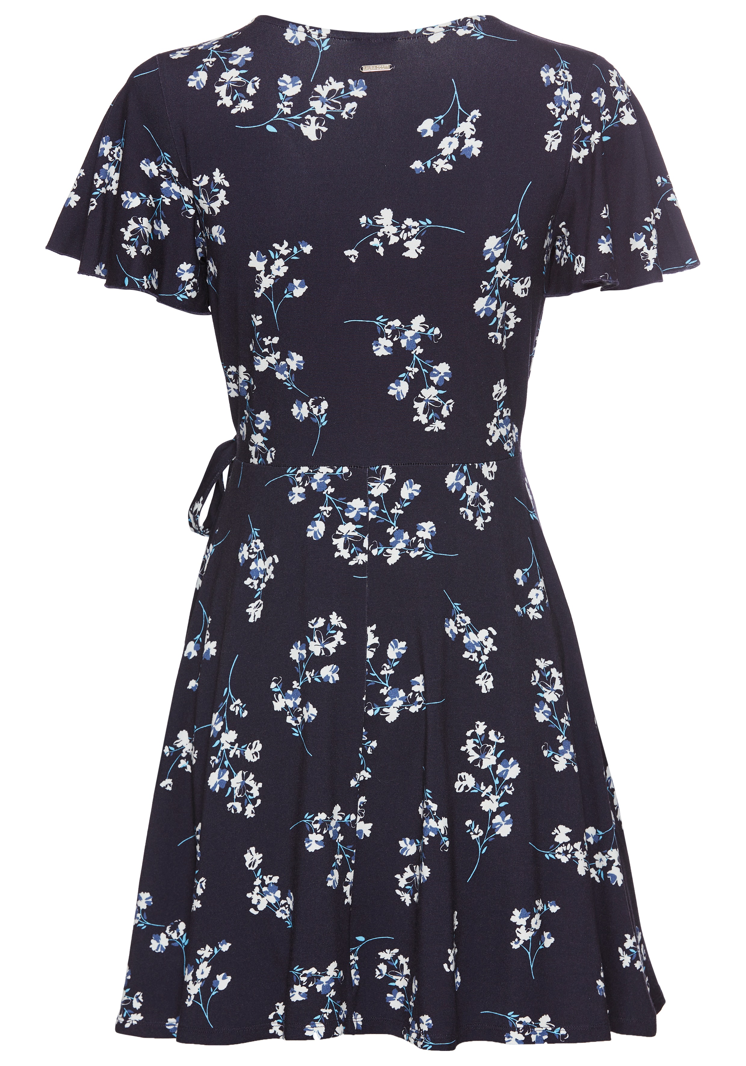 Thumbnail - Laura Scott Sommerkleid, in Wickeloptik mit romantischer Blumendruck - NEUE KOLLEKTION