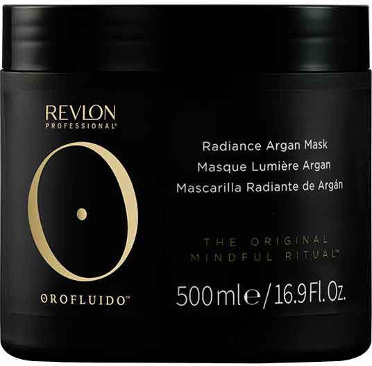 Haarmaske "Orofluido Radiance Argan Mask 500 ml", 500ml, schwarz, REVLON PROFESSIONAL, Haarpflegemittel, Vegan