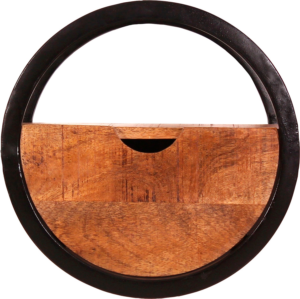 SIT Wandregal, Mit Schublade aus Mangoholz