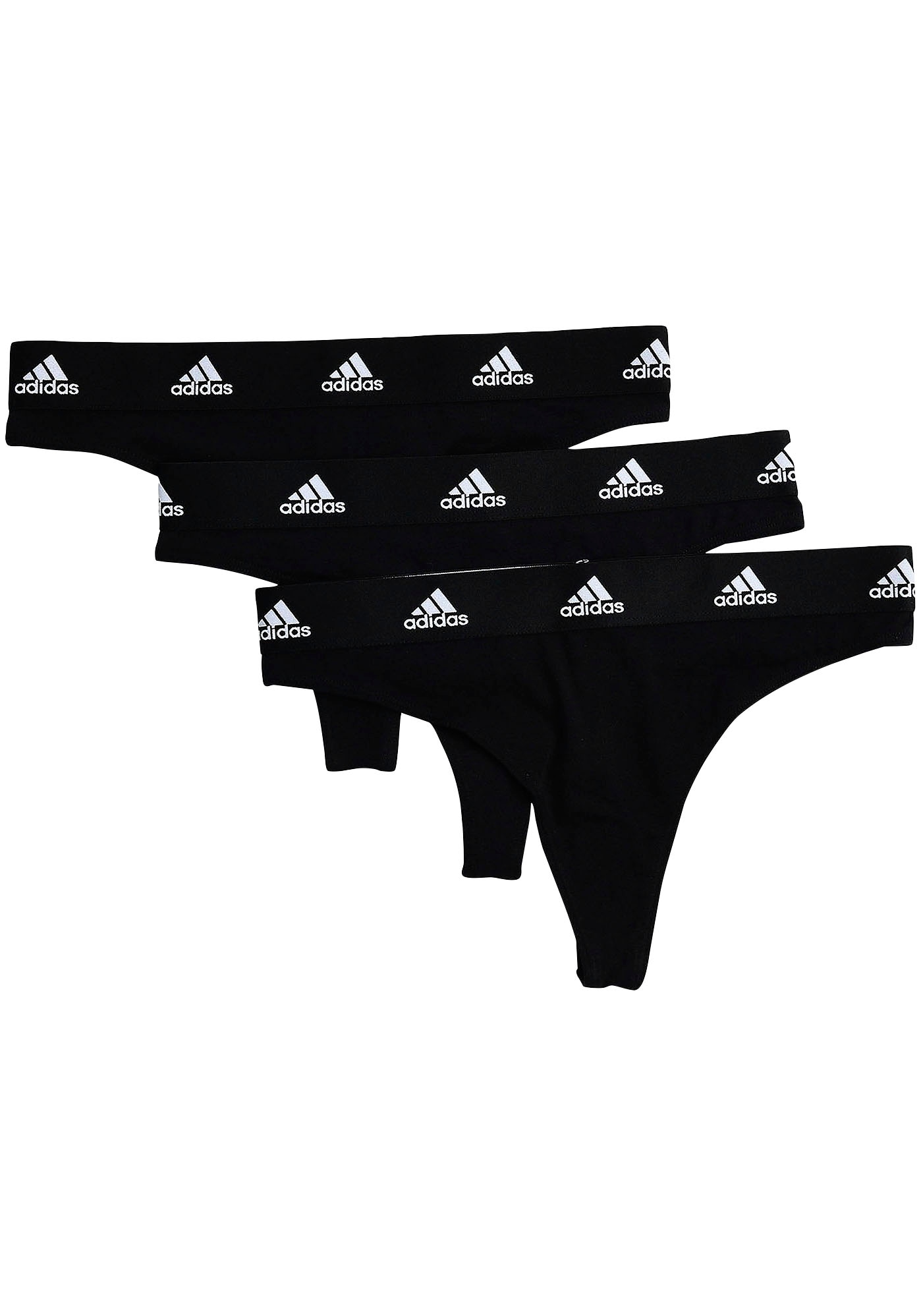 adidas Sportswear Tanga ""Sport Active Comfort Cotton"", (3er Pack), mit Real Cool Cotton-Technologie