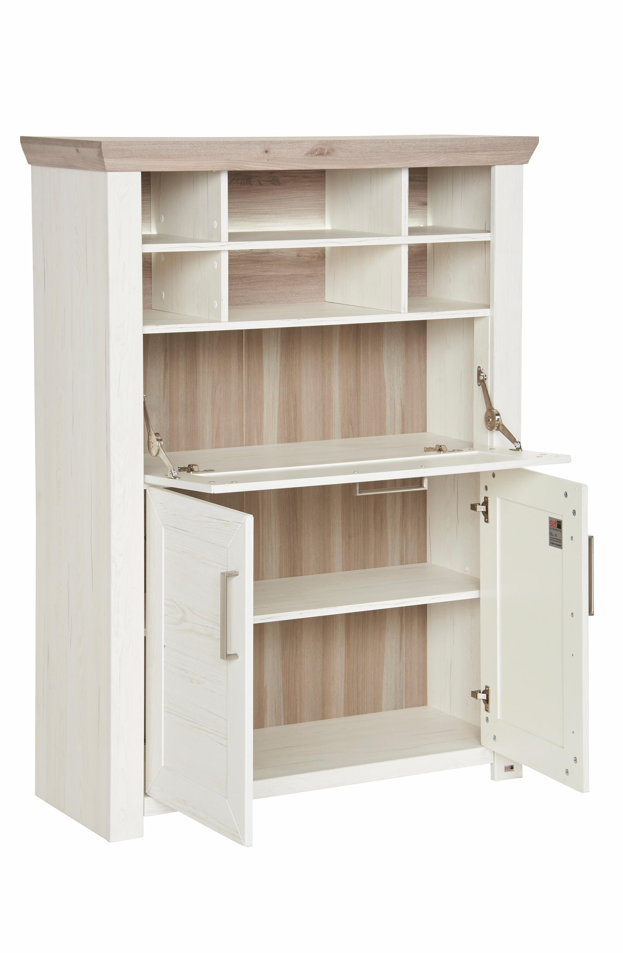 set one by Musterring Highboard »york«, Typ 15, Breite 105 cm