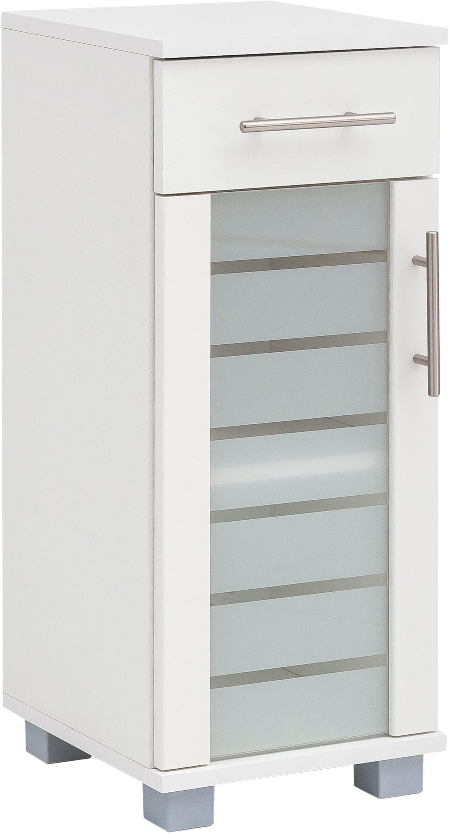 Schildmeyer Unterschrank »Nikosia«, Breite 30 cm, mit Glastür, 1 Schublade, MDF-Fronten, Metallgriffe