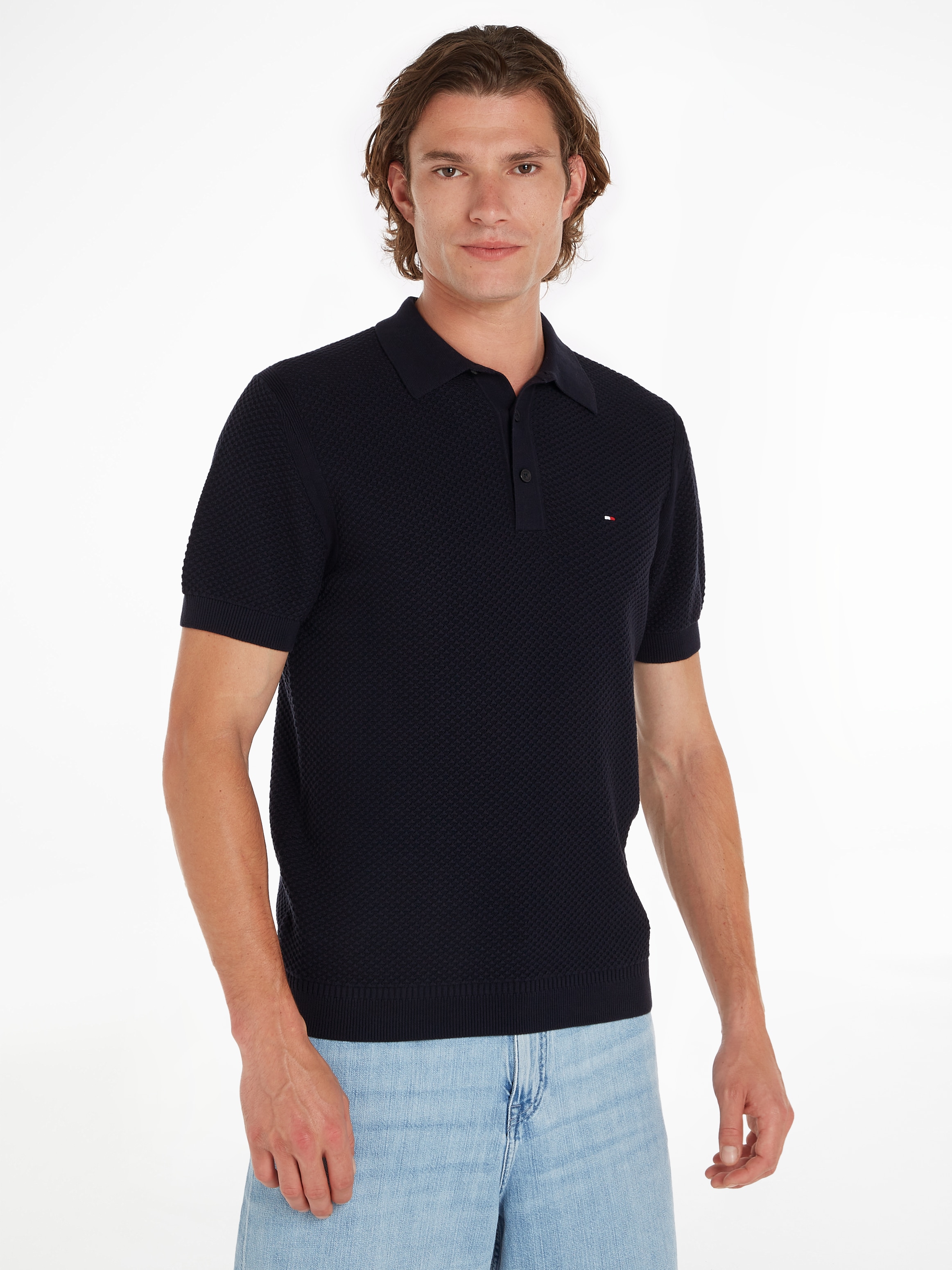 Poloshirt »OVAL STRUCTURE S/S POLO«