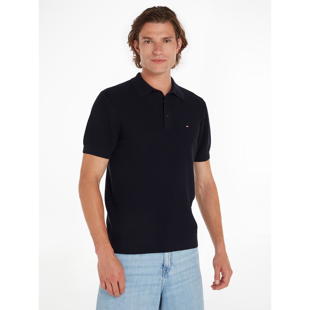 Tommy Hilfiger Poloshirt »OVAL STRUCTURE S/S POLO«