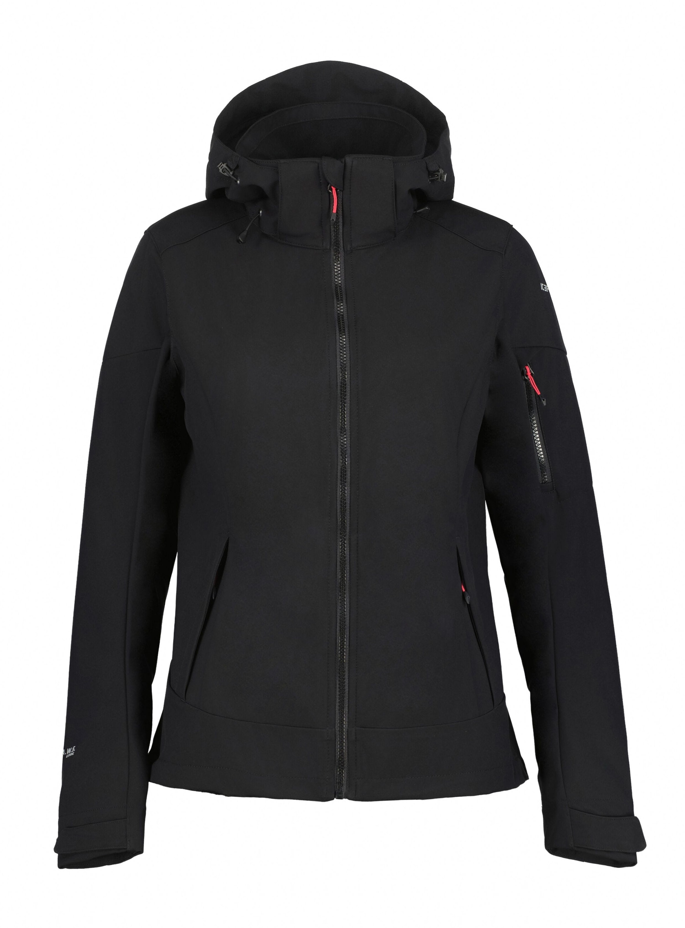 Icepeak Softshelljacke "D SOFTSHELLJACKE BATHGATE", (1 St.), mit Kapuze, Wa günstig online kaufen