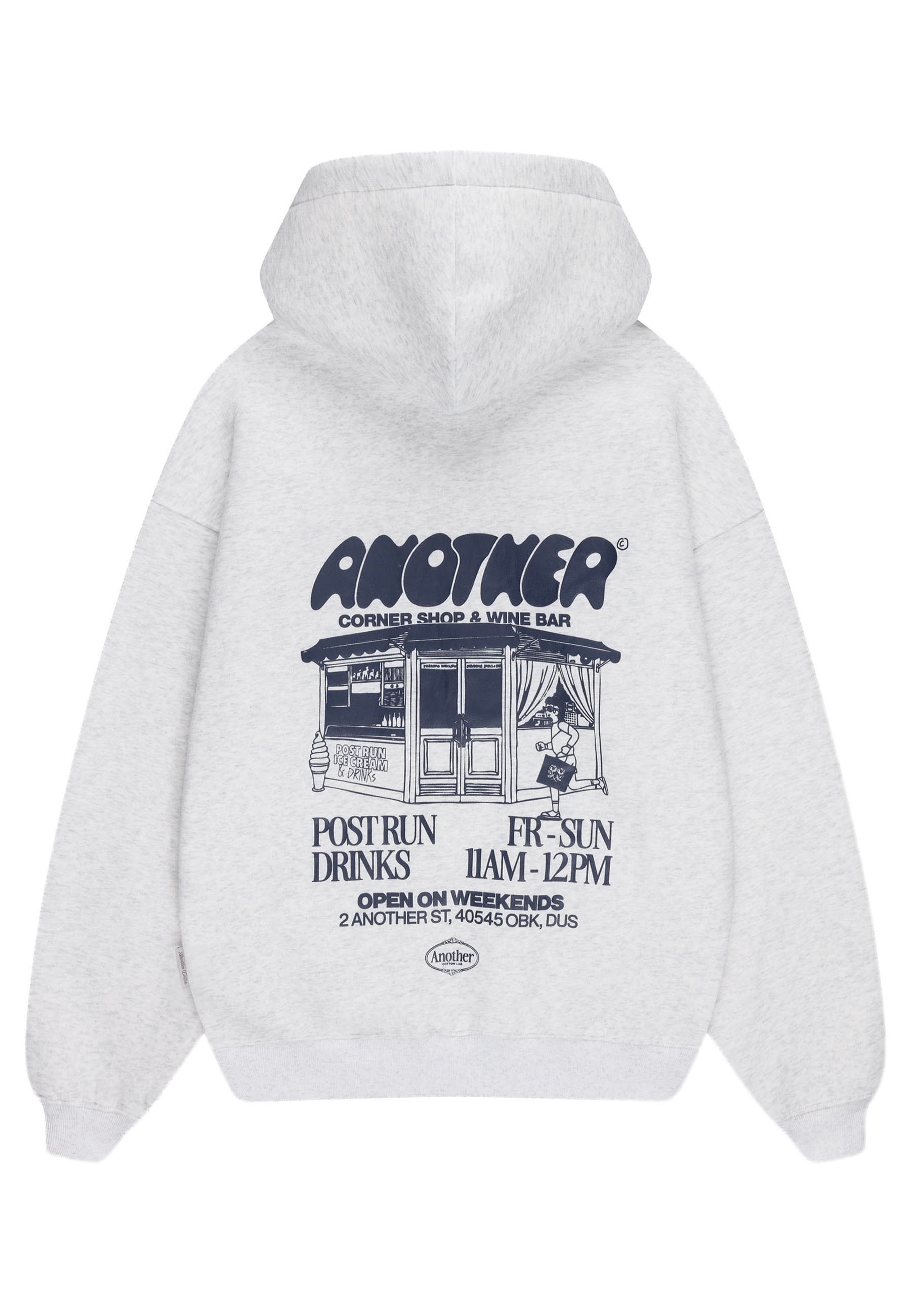 Another Cotton Lab Rundhalspullover »Another Cotton Lab Another Corner Hoodie« 1