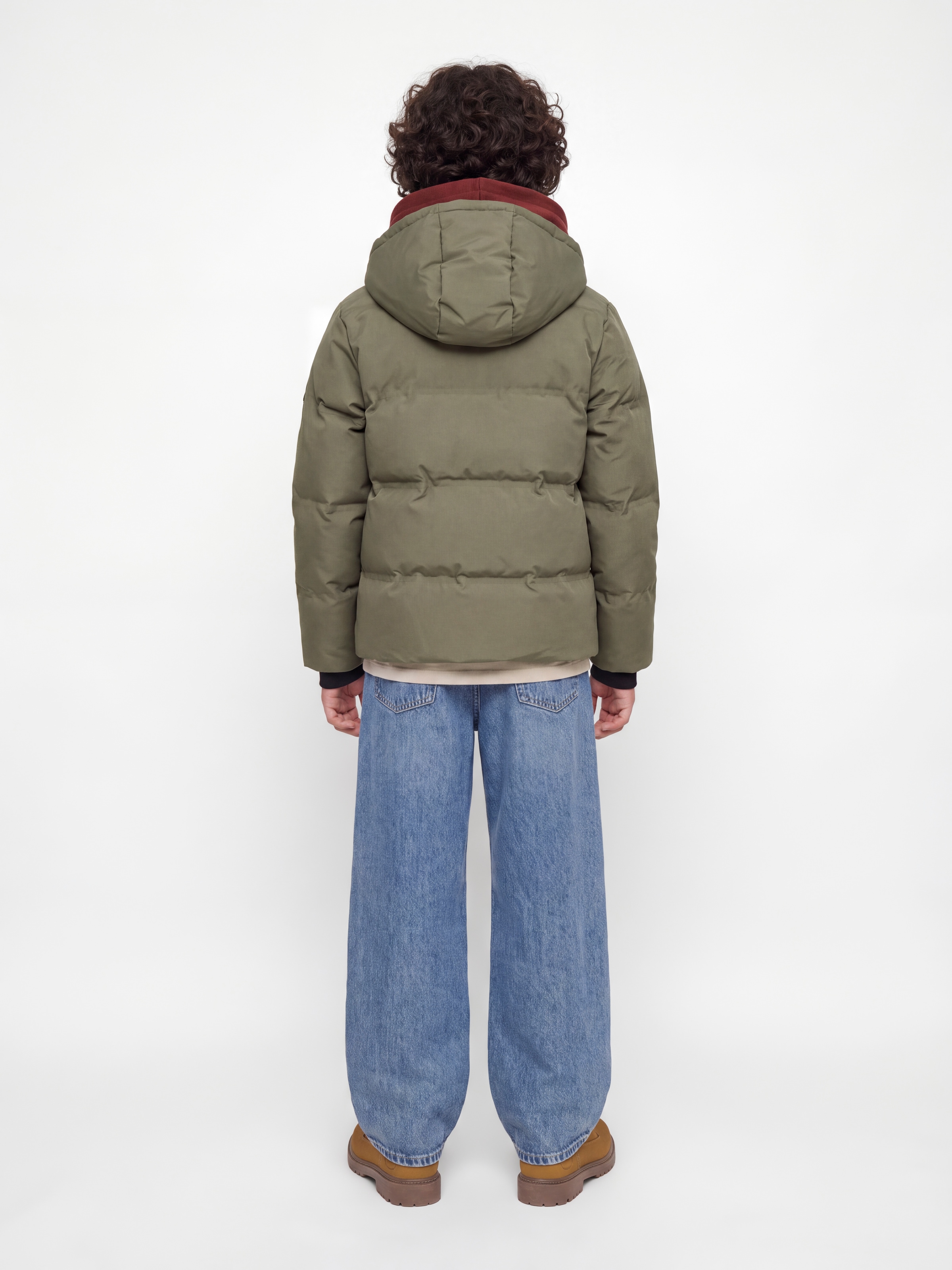 Jack & Jones Junior Steppjacke »JCOTRACE ALPHA PUFFER JACKET JNR« mit Kapuze Kunstfaser, normal geschnitten