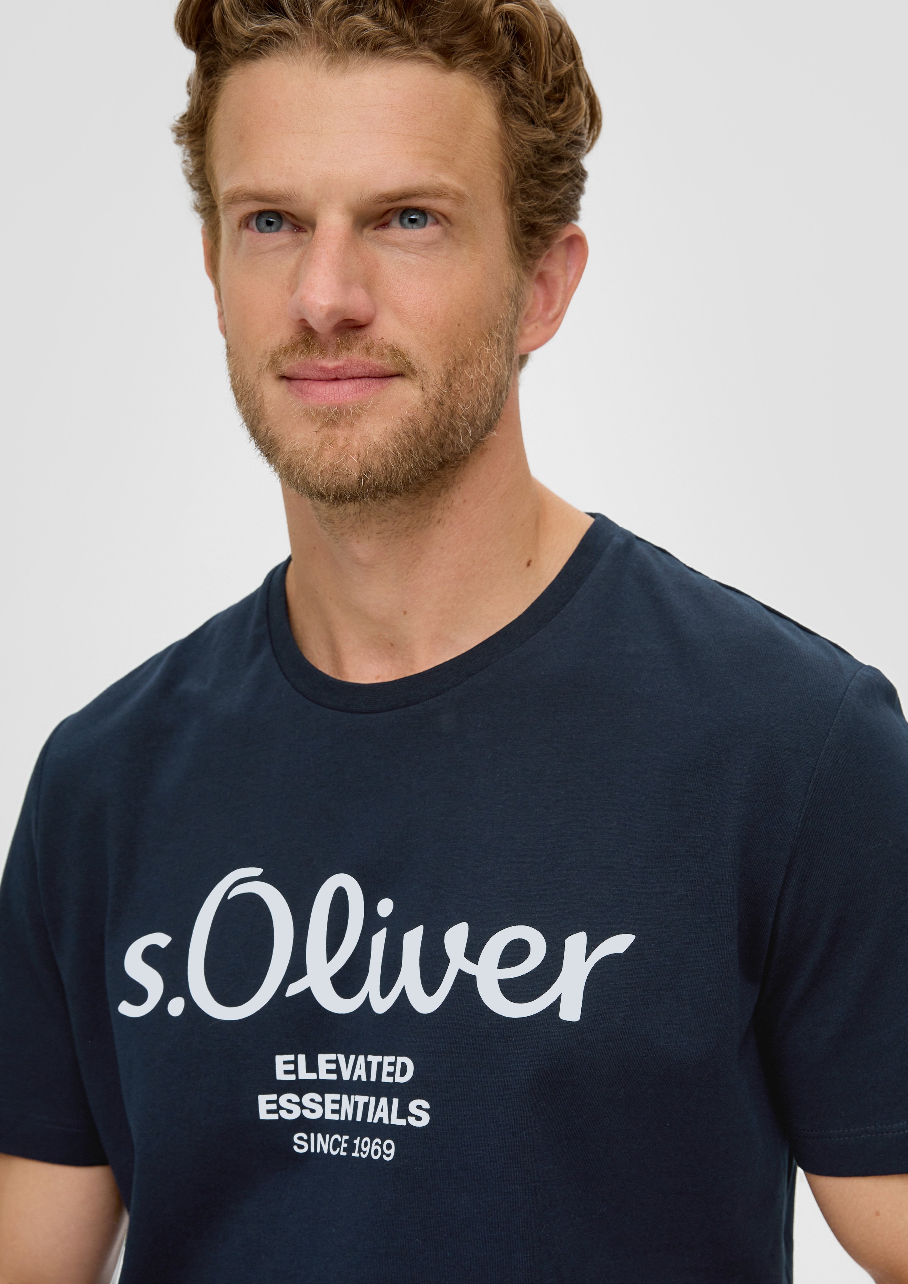 Thumbnail - s.Oliver T-Shirt mit Logo-Print