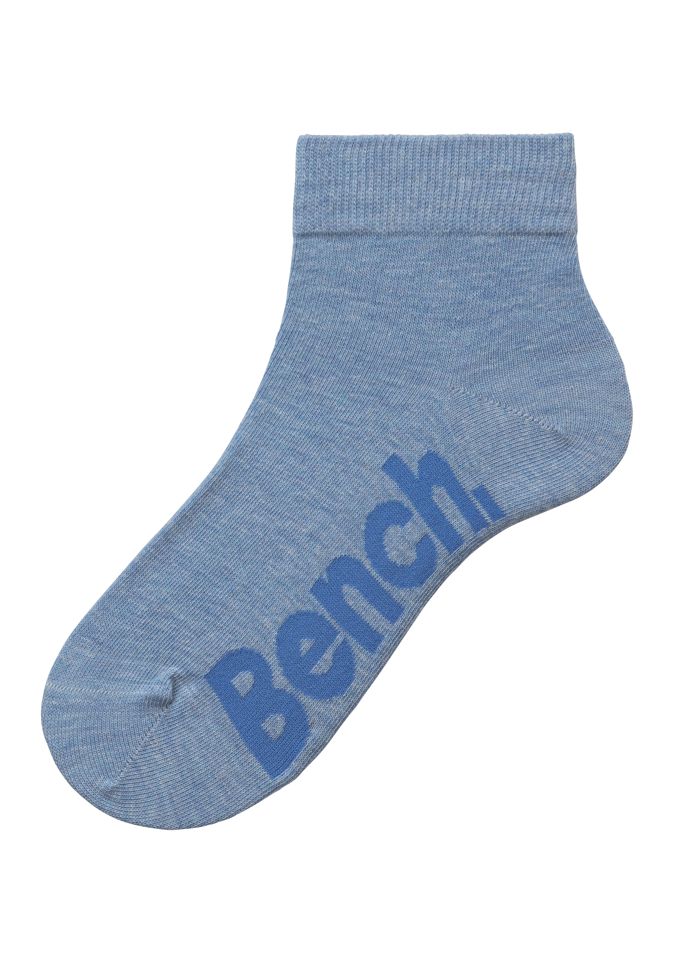 Bench. Kurzsocken, (Federtasche, 7 Paar), in ansprechendem Mäppchen mit Reißverschluss