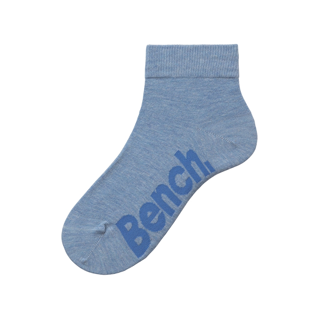 Bench. Kurzsocken, (Federtasche, 7 Paar)