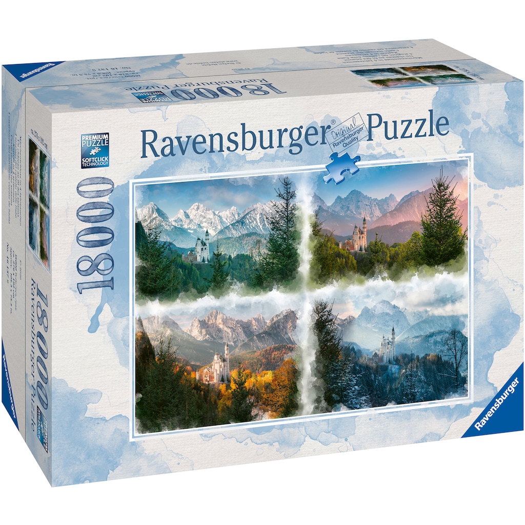 Ravensburger Puzzle »Märchenschloss in 4 Jahreszeiten«