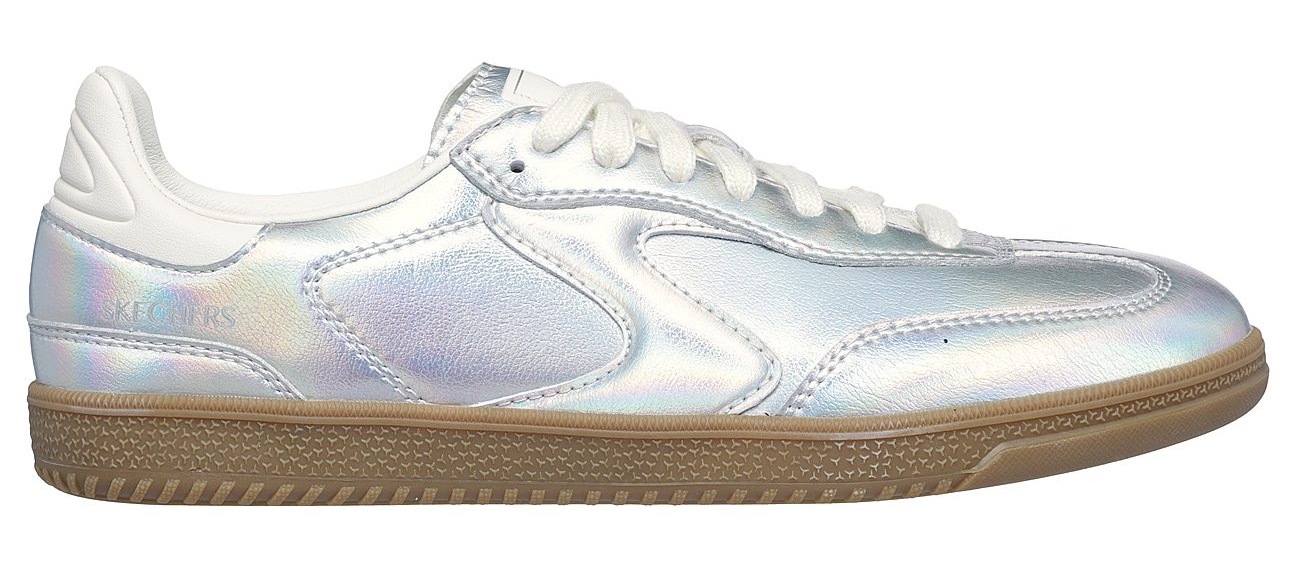 Skechers Sneaker »HOTSHOT-TRUE IRIDESCENCE«, Retro Sneaker, Schnürschuh im irisierenden Metallic Look