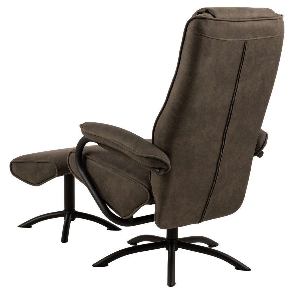 ACTONA GROUP Relaxsessel »Hayes Recliner, TV-Sessel mit Hocker, Polstersessel,«