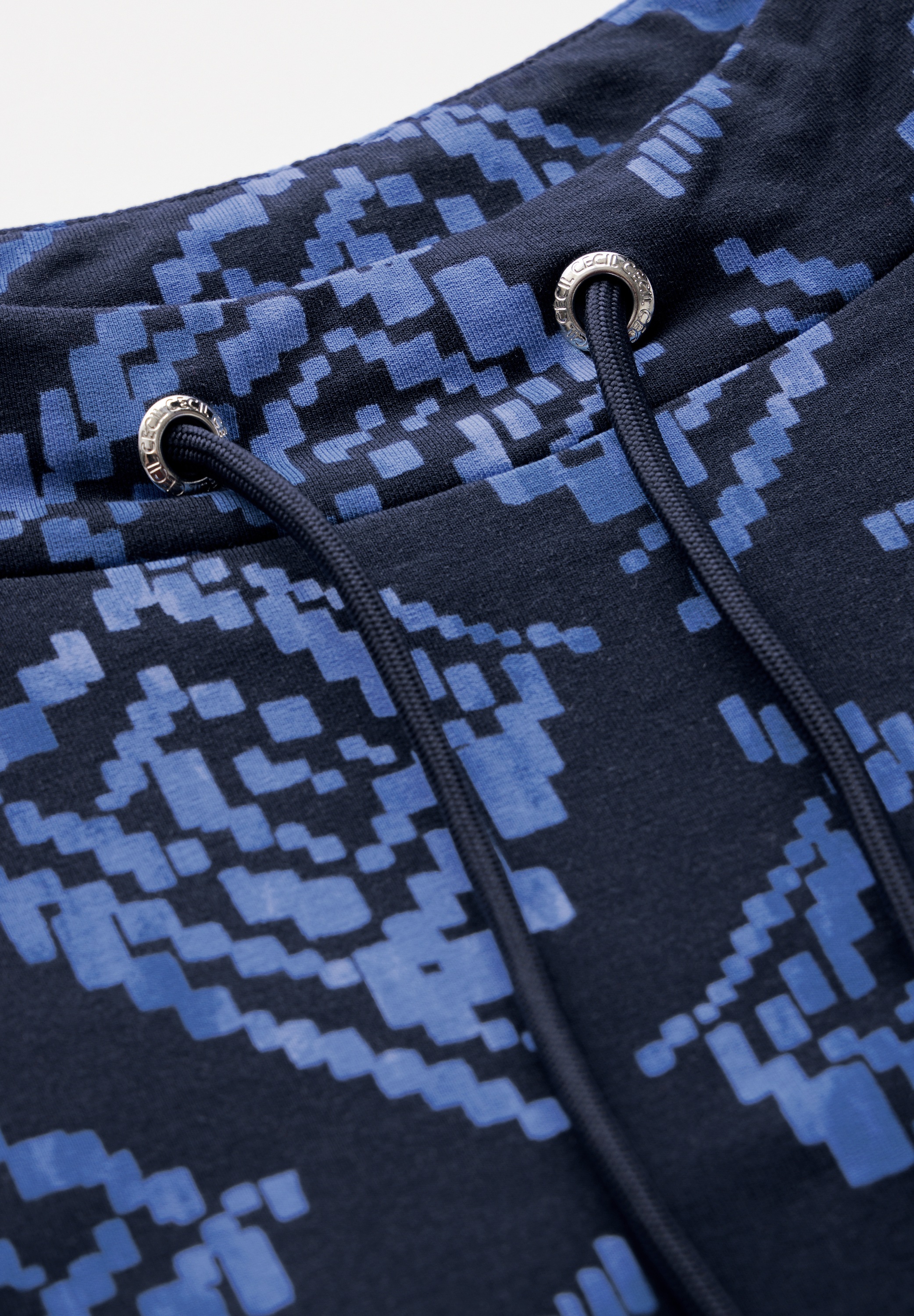 Cecil Langarmshirt, mit grafischem Muster