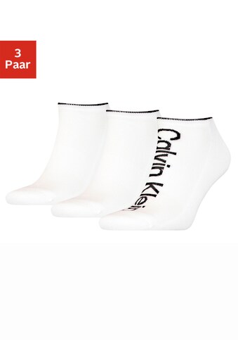 Calvin Klein Sneakersocken, (3 Paar), mit Mittelfußgummi kaufen