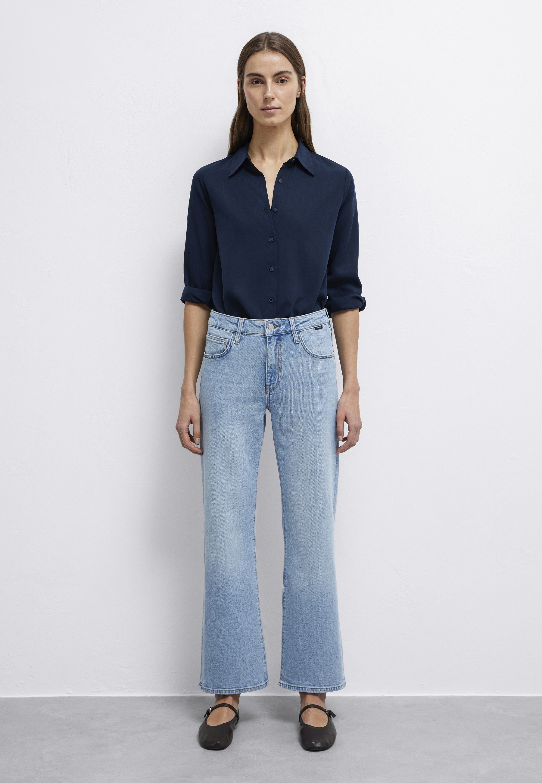 Thumbnail - Mavi Gerade Jeans "IBIZA" gerde Form