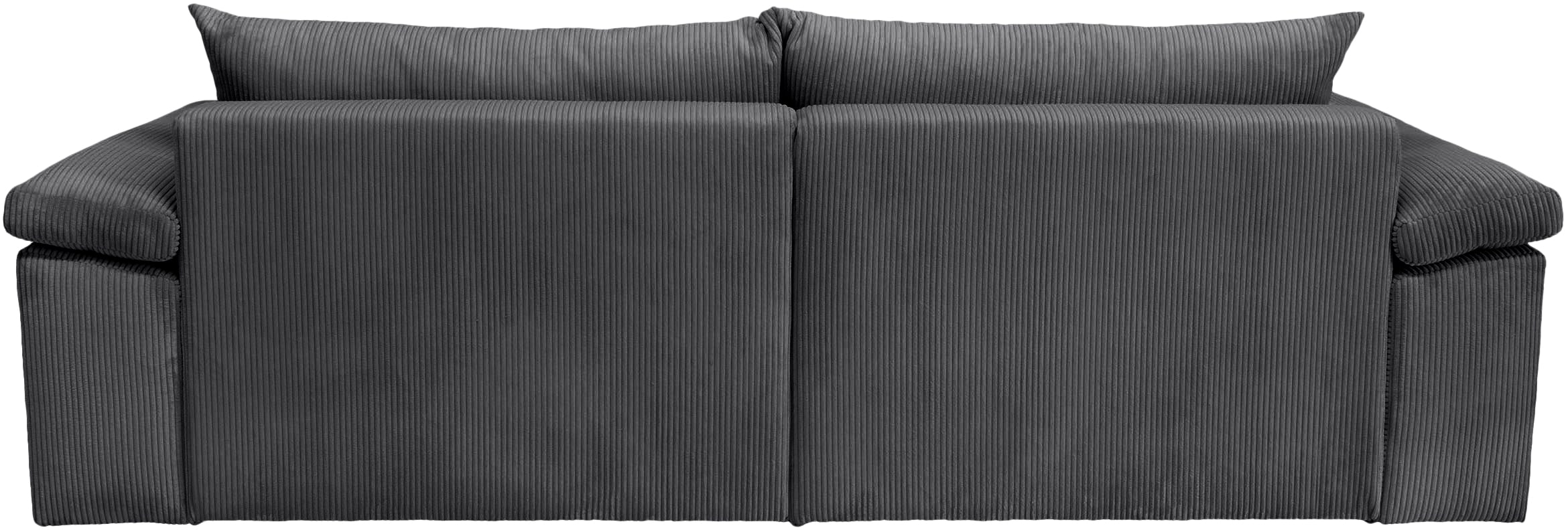 Home affaire Big-Sofa »Soft&Cosy XL - Breite 246 cm«, Mega-Sofa, in Cord, Federkern-Polsterung