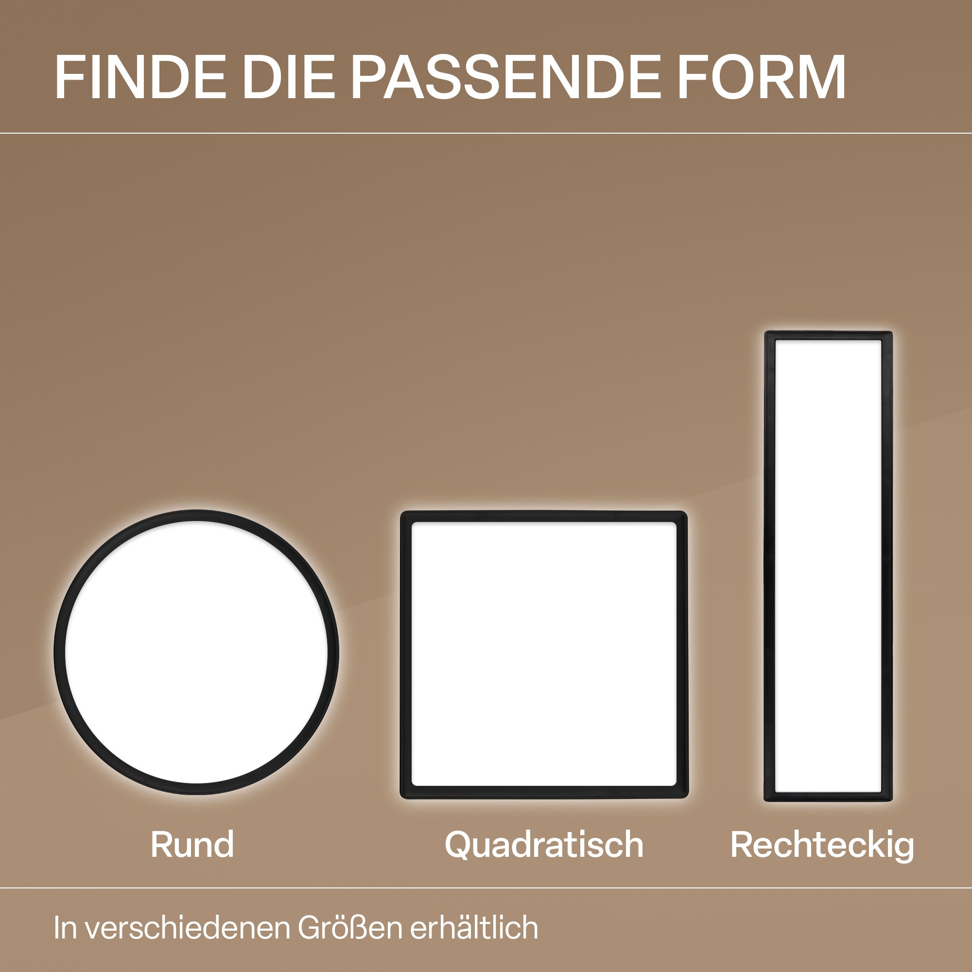 B.K.Licht LED Panel »SHALLOW« LED-Board 1 Stk. Neutralweiß 98x20x3 cm, Badlampe, Badezimmer, Küche, Wohnzimmer