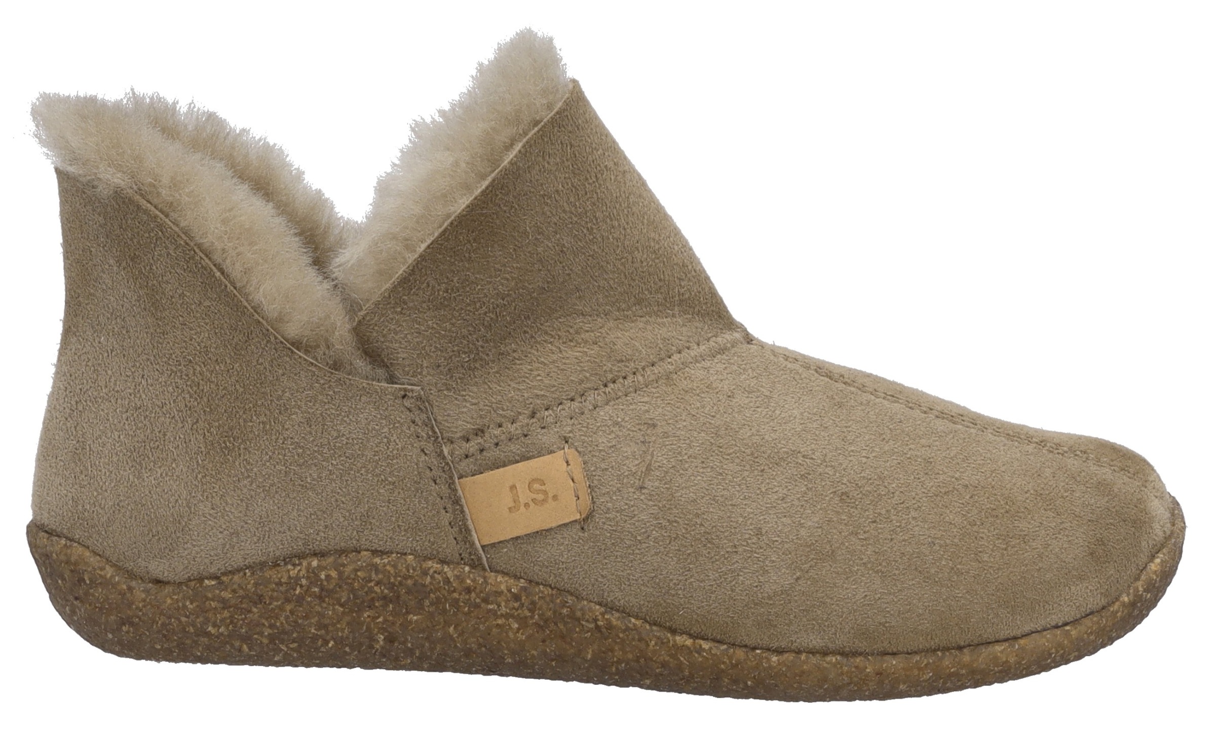 Josef Seibel Hausschuh »Vinny 07«, Hüttenschuh, Hausstiefel, Pantoffel mit Lammfell