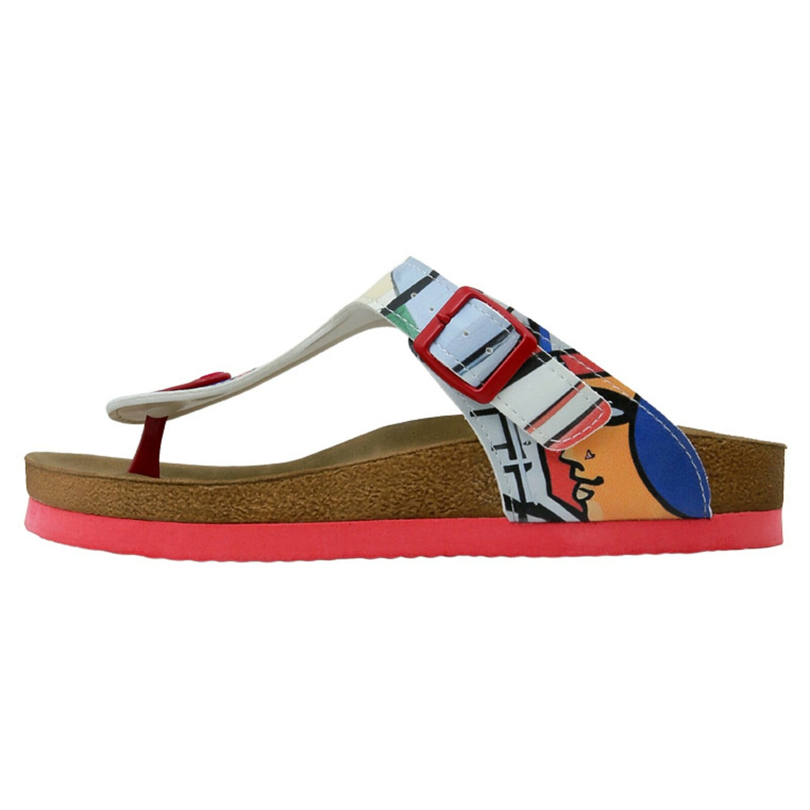 DOGO Zehentrenner "DOGO Lila Dogo Lila Sandalen Damen Sandalen/ Sandaletten günstig online kaufen