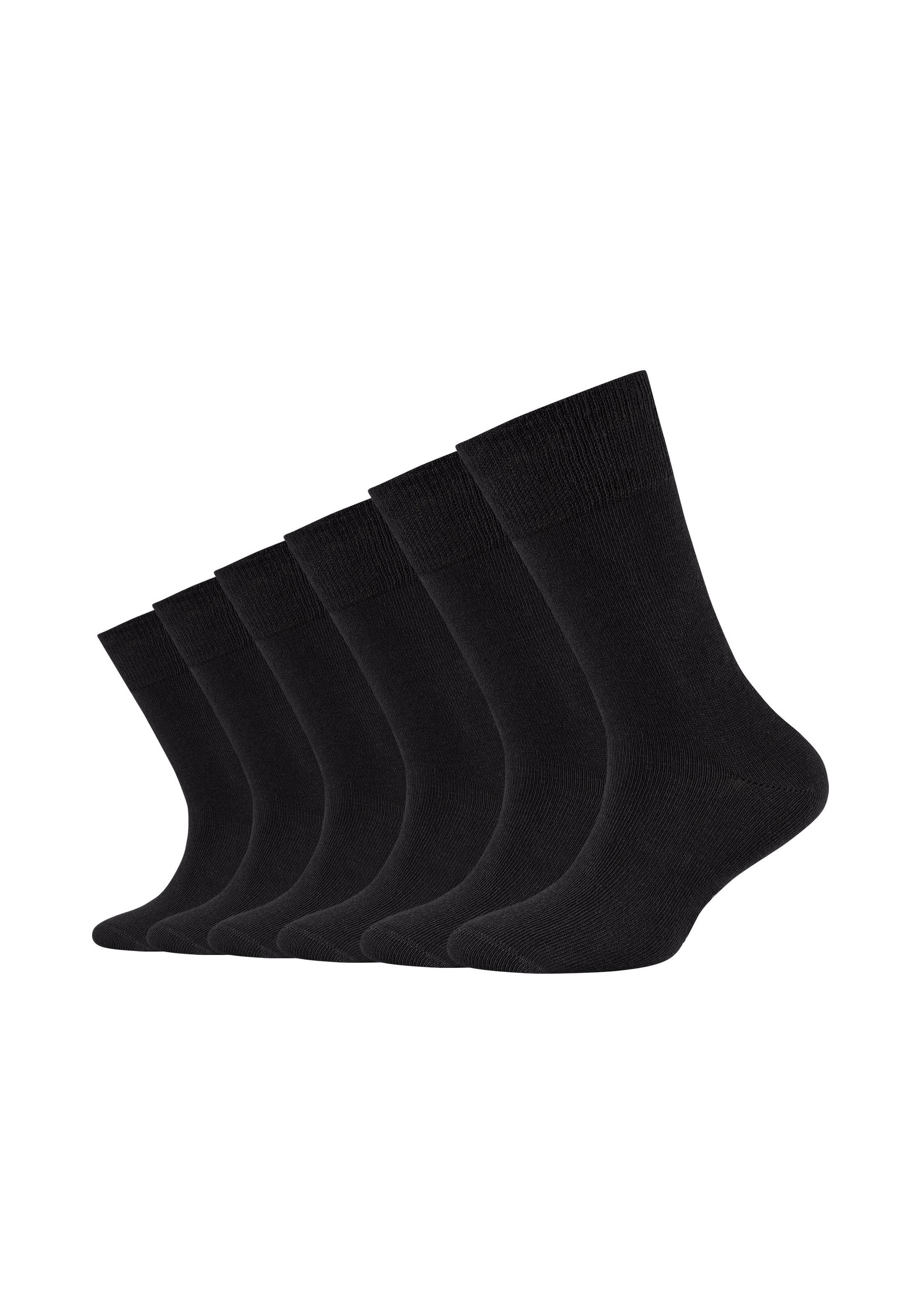 Camano Socken "ca-soft" 6 Paar, mit Komfortbund und gepolsterten Zehen-/Fer günstig online kaufen