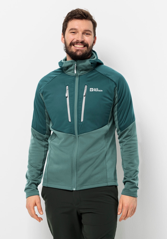 Kapuzenfleecejacke »ALPGRAT PRO INS FZ M«, mit Kapuze