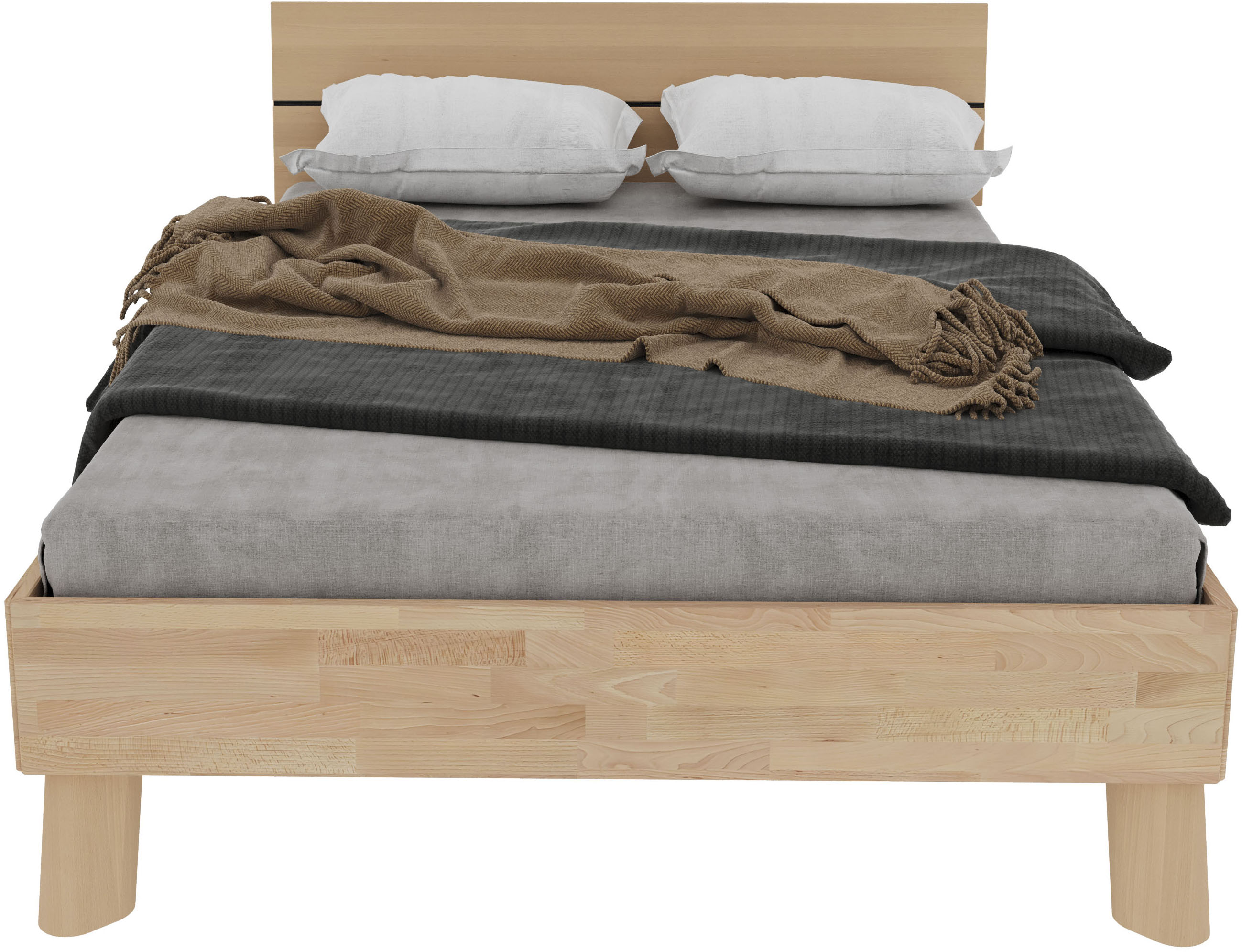 Thumbnail - Home affaire Massivholzbett "Chavot I" wahlweise in Kernbuche oder Wildeiche erhältlich