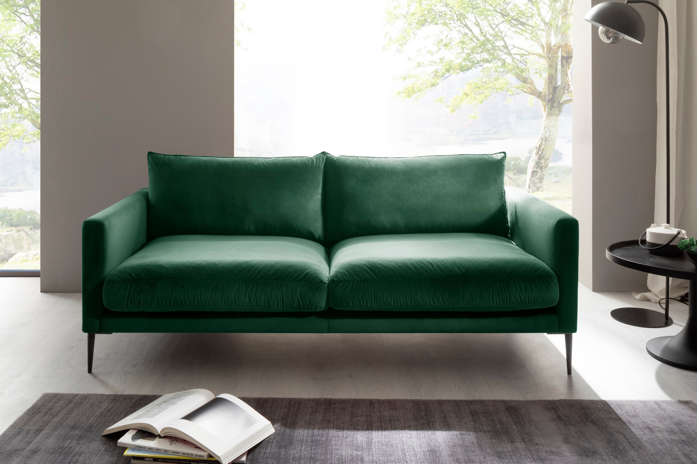 Trends by HG 3-Sitzer »Svea«, mit Metallfuß, frei im Raum stellbar