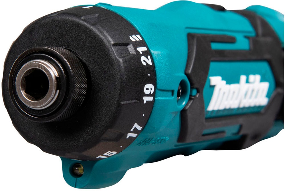 Makita Akku-Schrauber »DF012DSE«, inkl. integrierter Akku, Ladegerät und Aufbewahrungskoffer