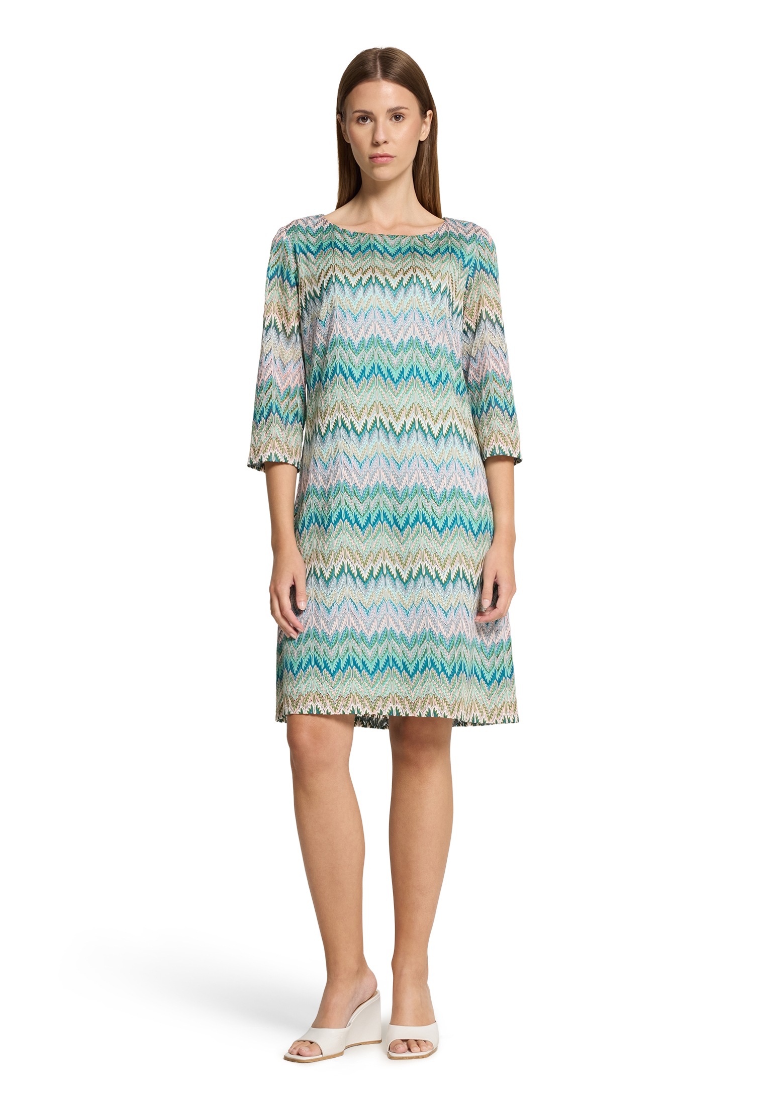 Betty Barclay Etuikleid »Betty Barclay Damen Etuikleid mit 3/4 Arm«, Muster