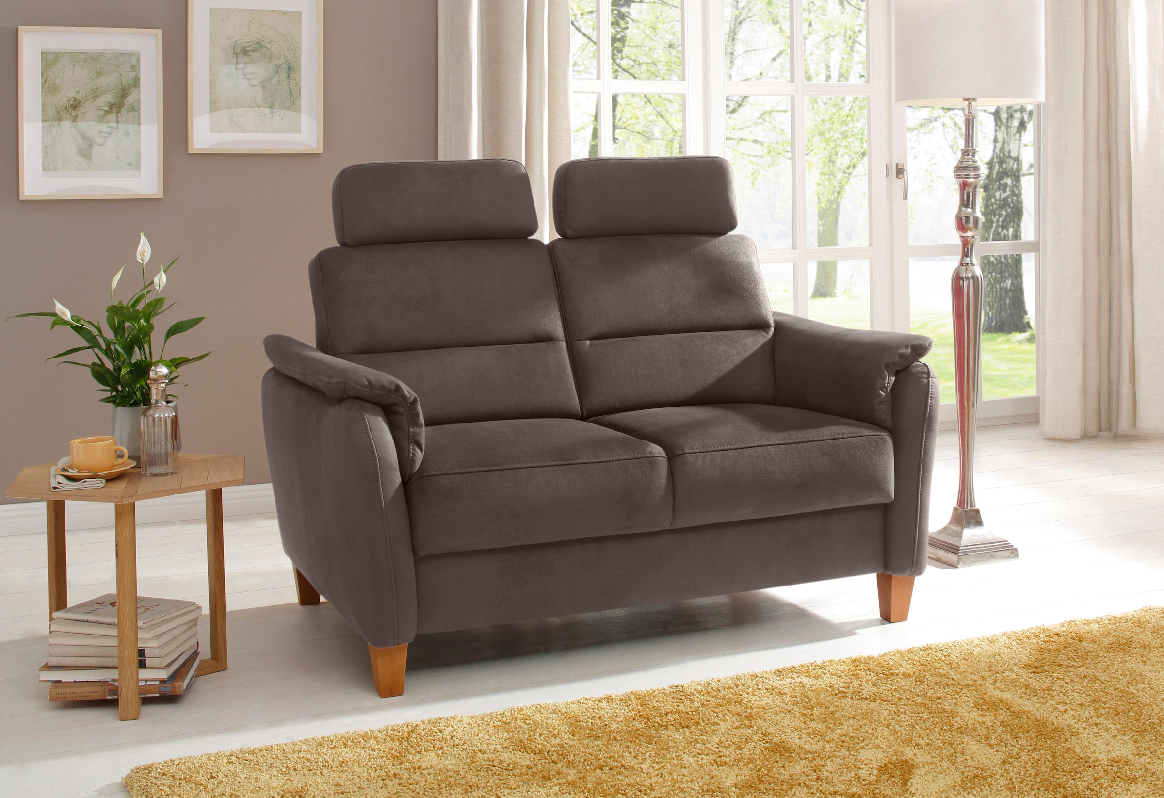 Home affaire 2-Sitzer "Palmera, B: 149 cm" mit Federkern günstig online kaufen