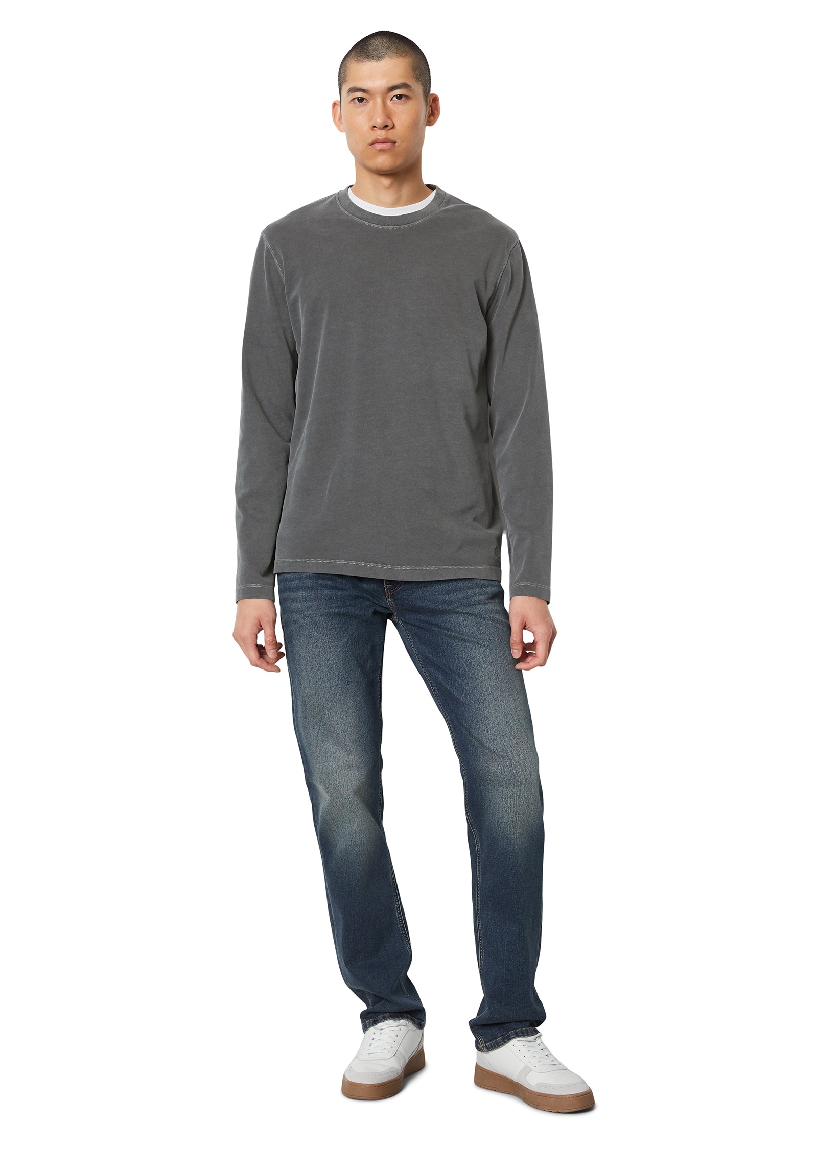 Marc O'Polo Langarmshirt »aus Organic Cotton«