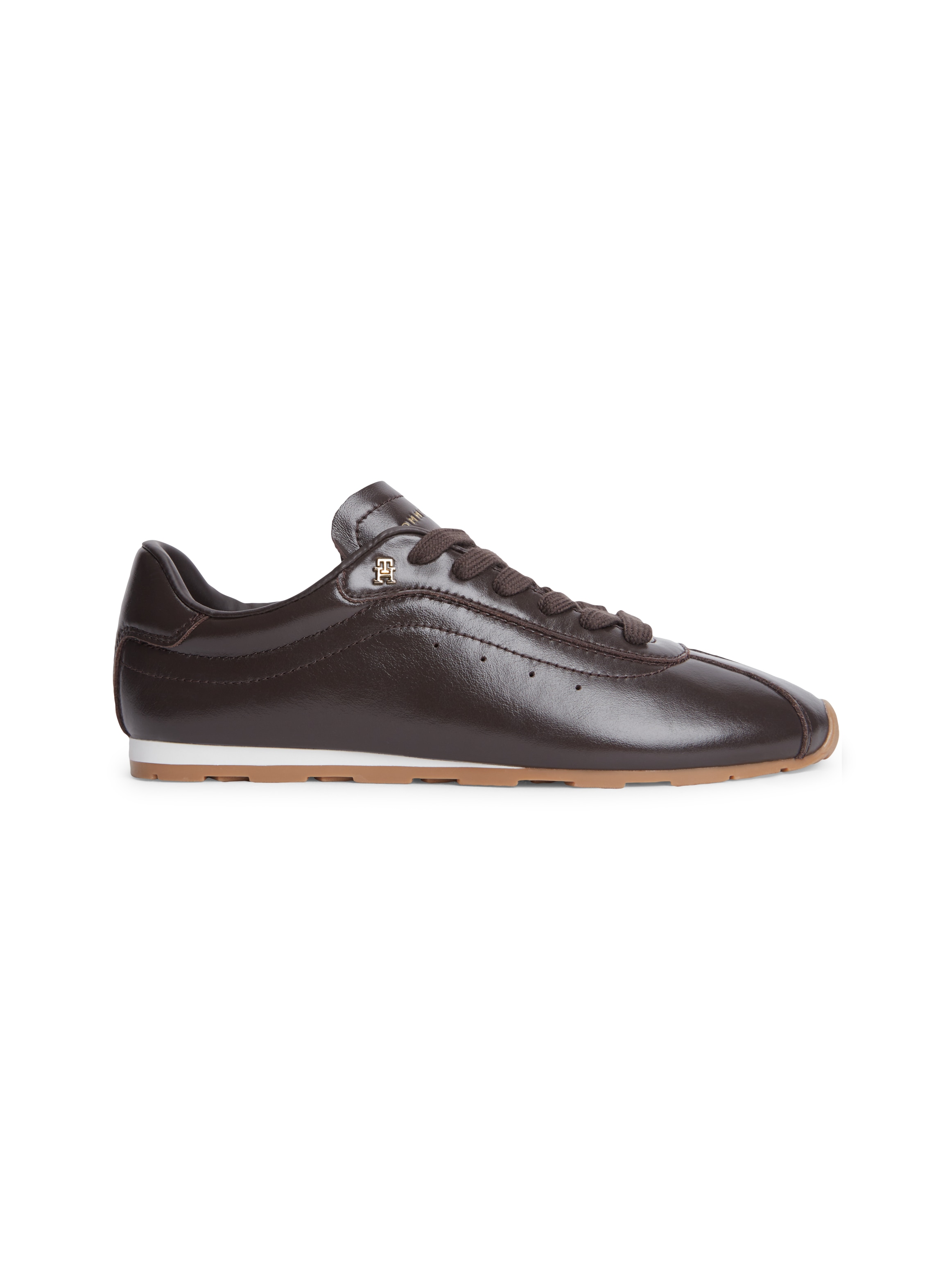 Tommy Hilfiger Sneaker »BELLA SNEAKER LEATHER«  Freizeitschuh, Halbschuh, Schnürschuh im Retro-Look