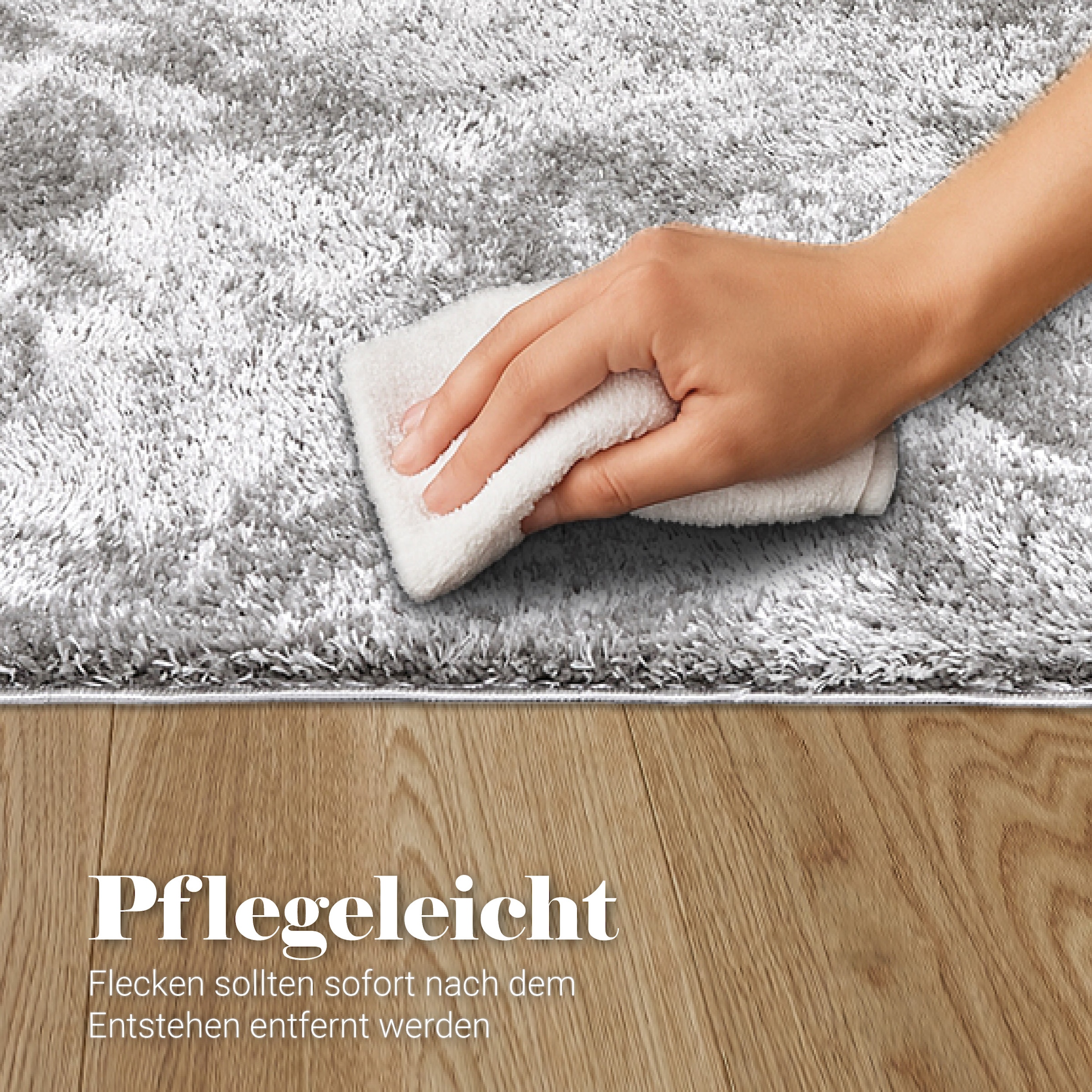 ASTRA Hochflor-Teppich »Paulie 250«, rechteckig, 25 mm Höhe, weicher Langflor, Shaggy, Wohnzimmer, Schlafzimmer