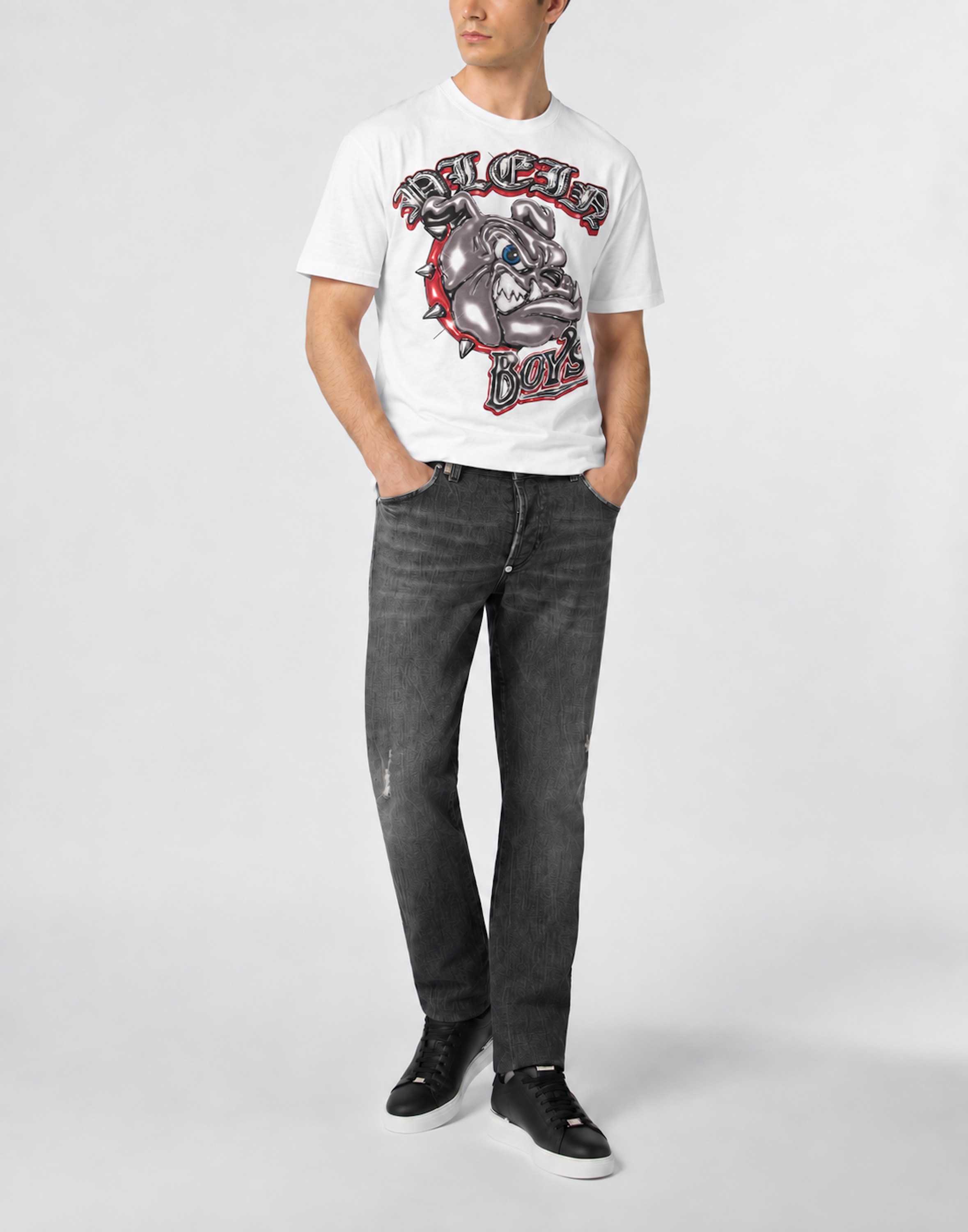 PHILIPP PLEIN T-Shirt »Kurzarm-Rundhals-T-Shirt«