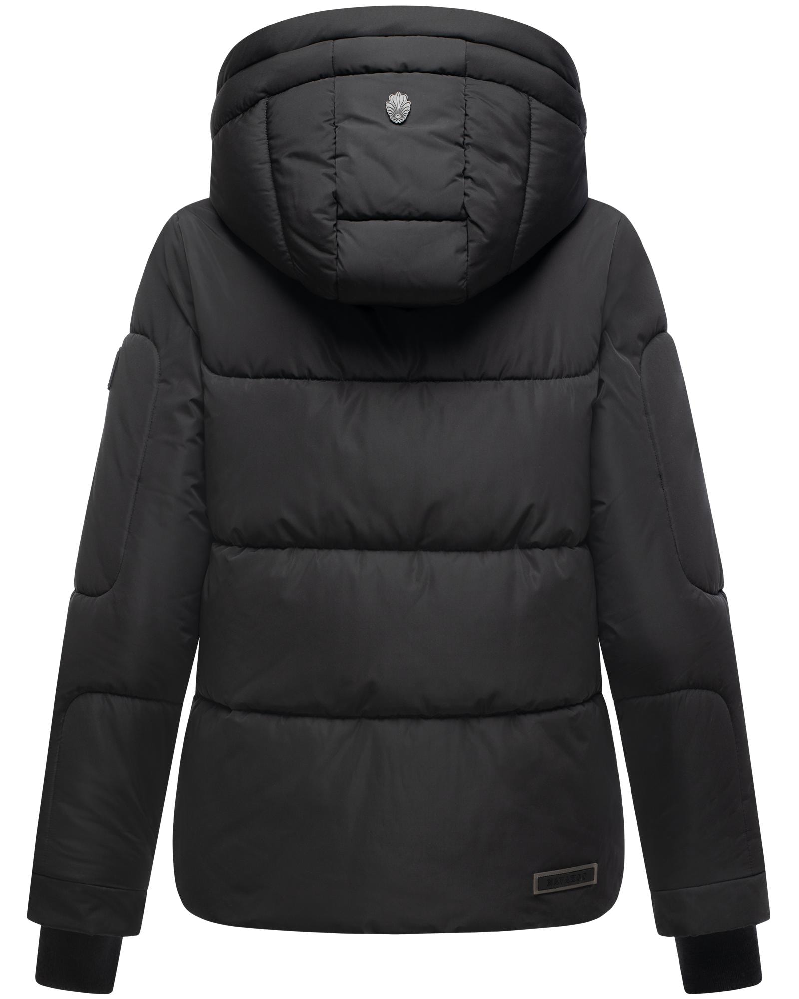 Navahoo Steppjacke »Zauberlicht 14«, mit Kapuze, Winterjacke mit abnehmbarer Kapuze und Fleece-Futter