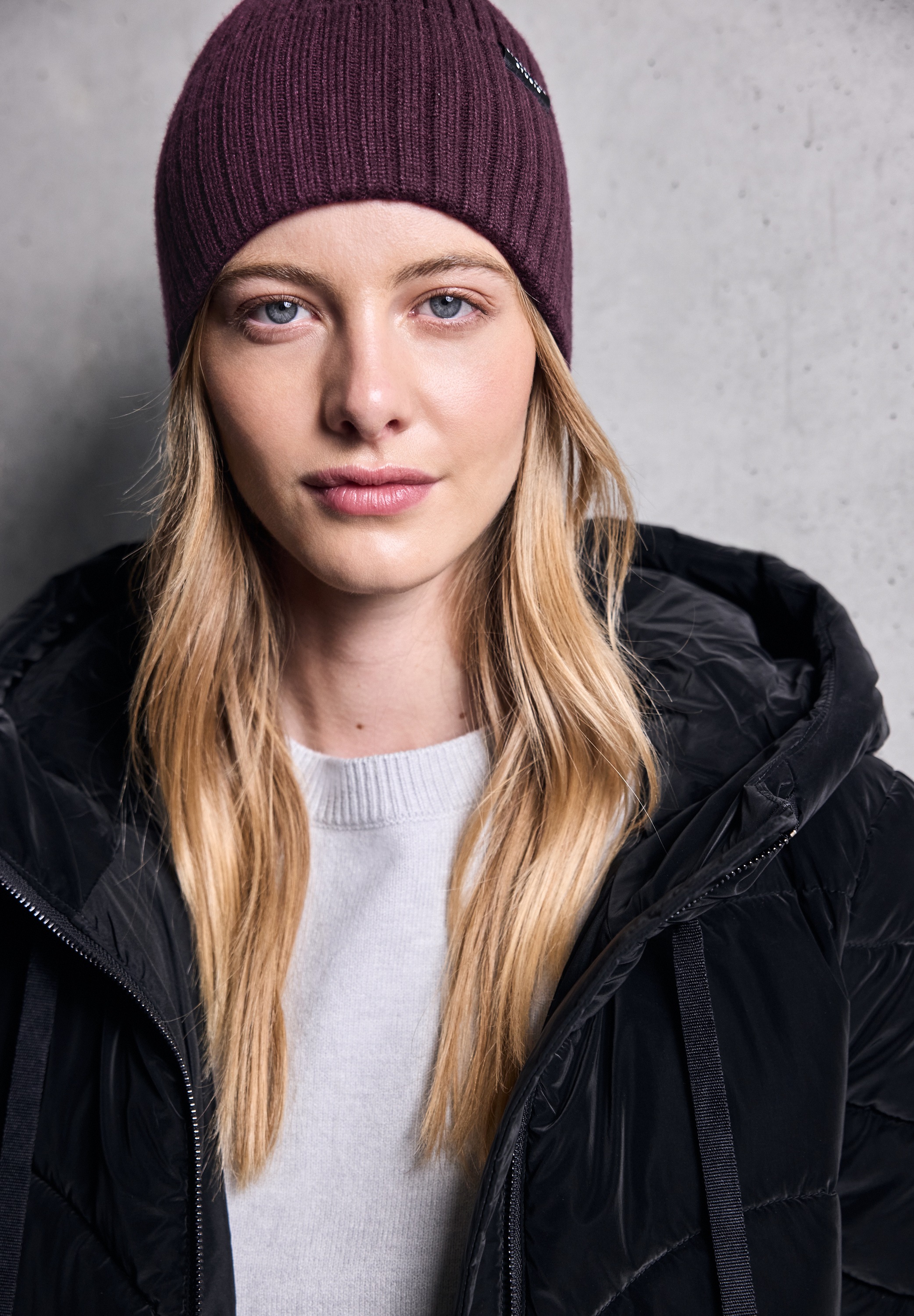 STREET ONE STUDIO Strickmütze, aus softem Materialmix günstig online kaufen