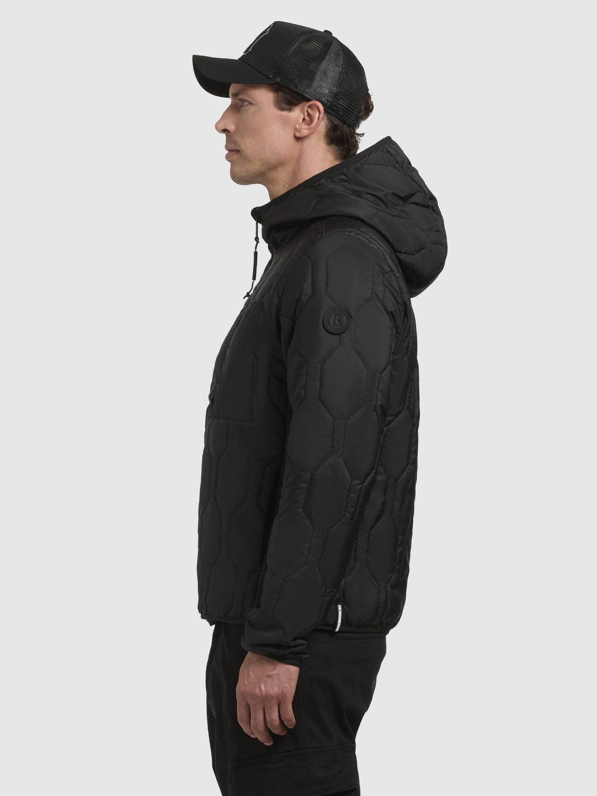 khujo Steppjacke »RHEIN«, mit Kapuze