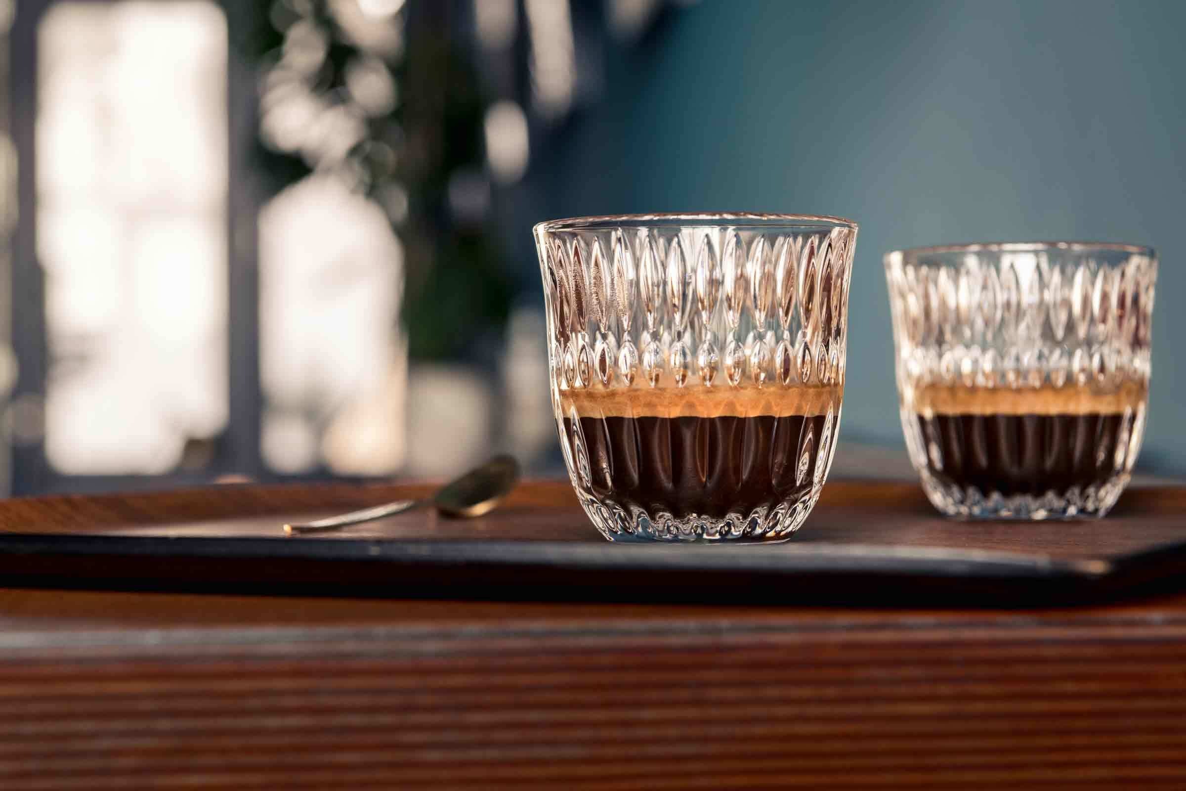 Nachtmann Espressoglas »Espresso / Doppio Gläser Ethno Barista 90 ml 2er Set transparent«