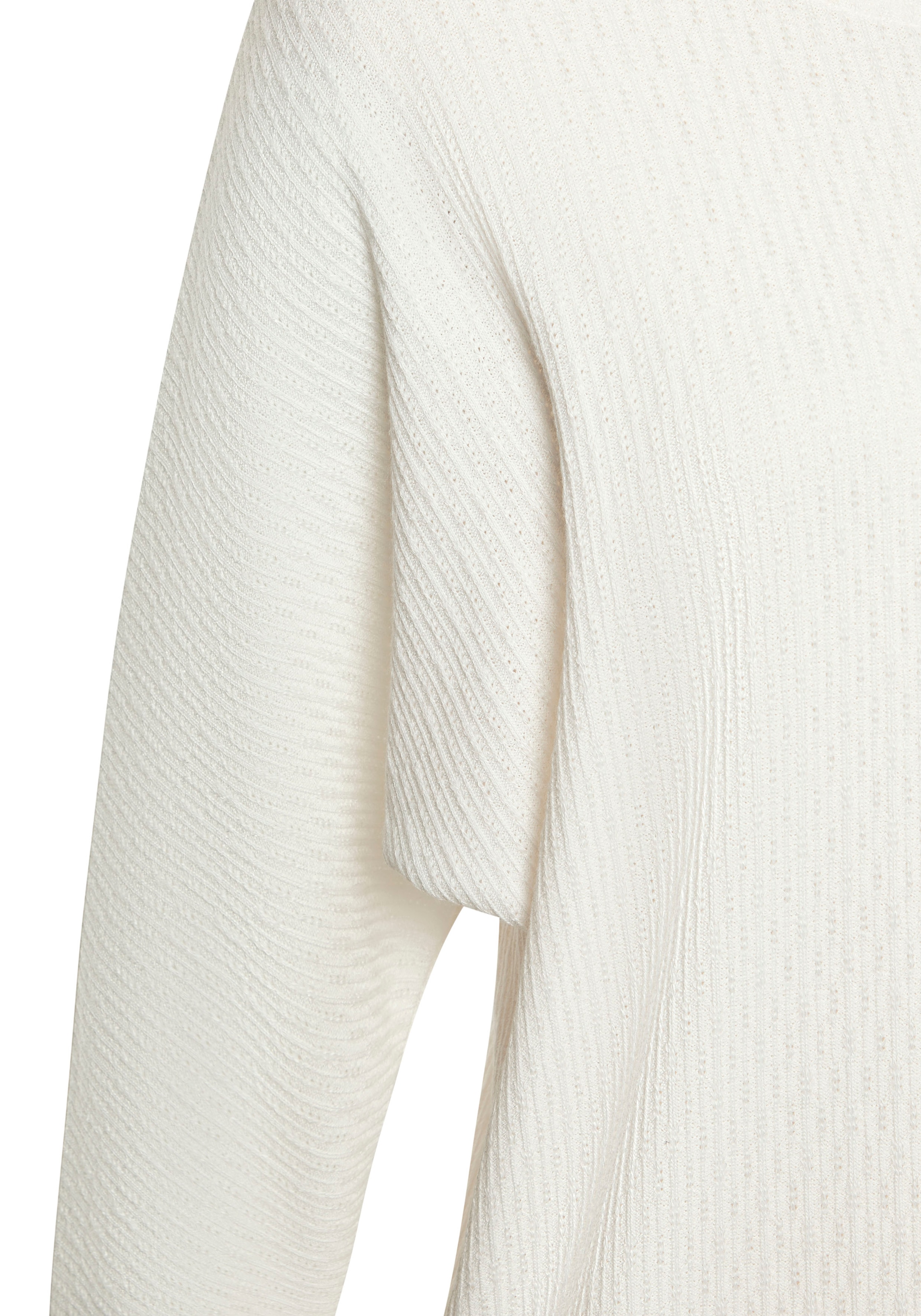 Vivance Langarmshirt »in modischer Struktur-Optik«, aus pflegeleichter Strickqualität mit Viskose