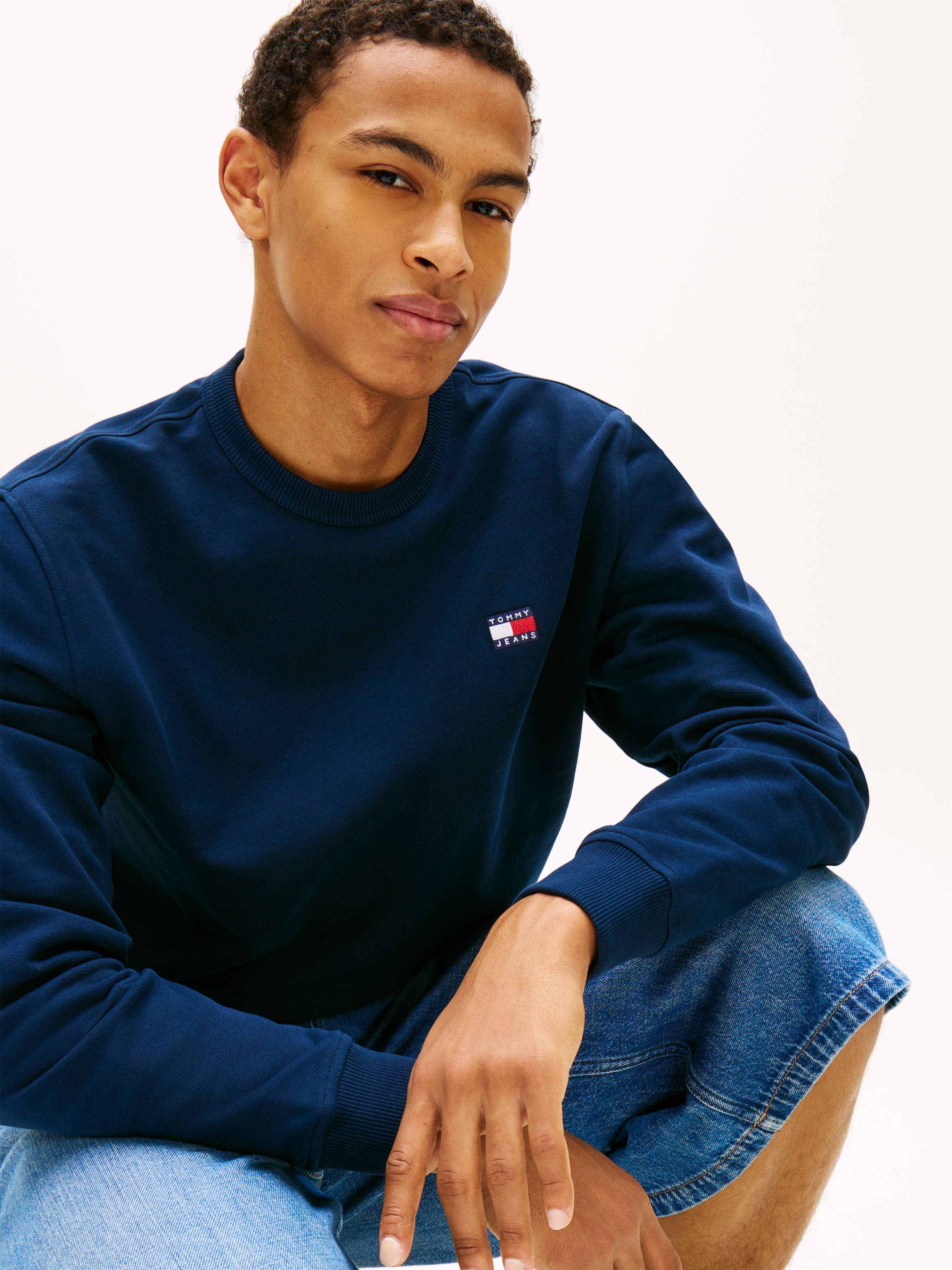 Tommy Jeans Sweatshirt »TJM REG BADGE CREW EXT«
