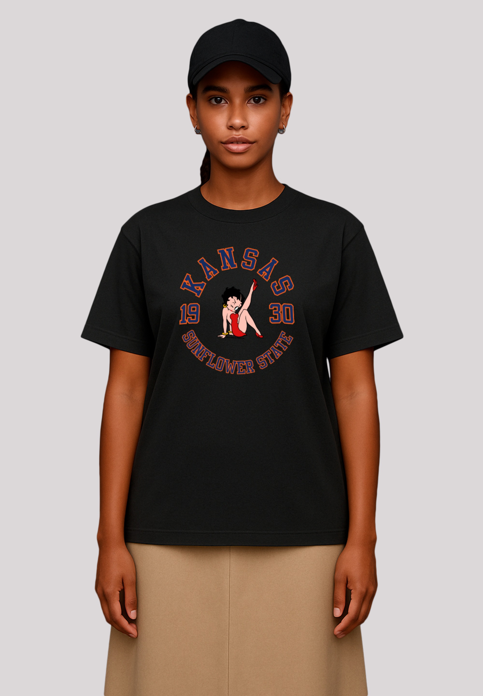 F4NT4STIC "Betty Boop Kansas Sunflower State" Premium Qualität