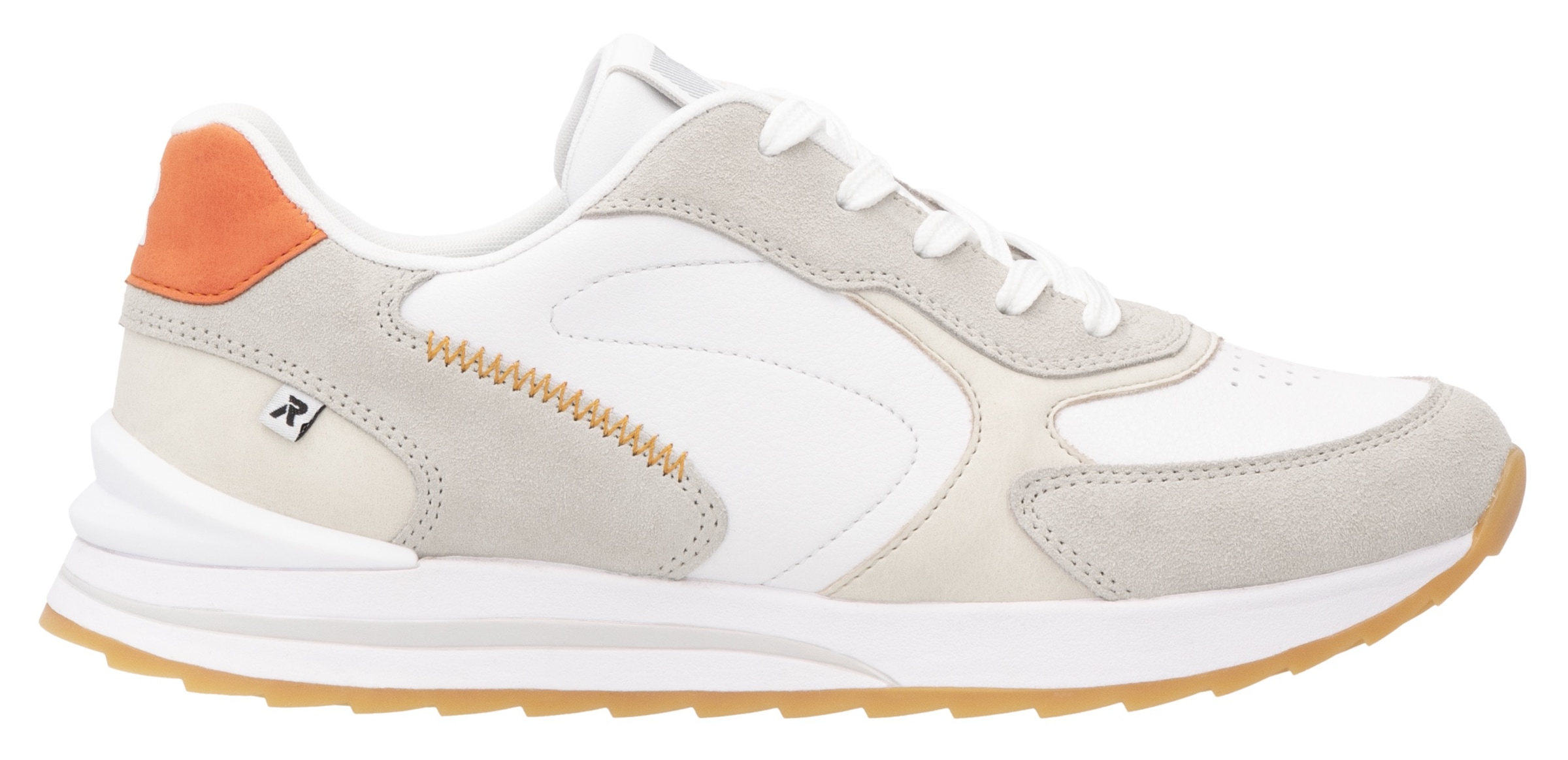 RIEKER Sport Keilsneaker, Halbschuh, Schnürschuh, Freizeitsneaker mit weicher Soft-Einlage