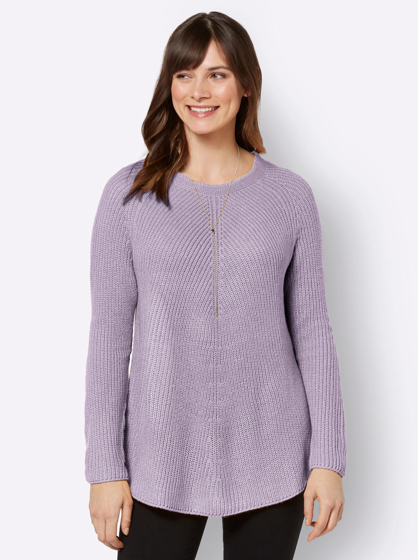 Ambria Rundhalspullover »Pullover«