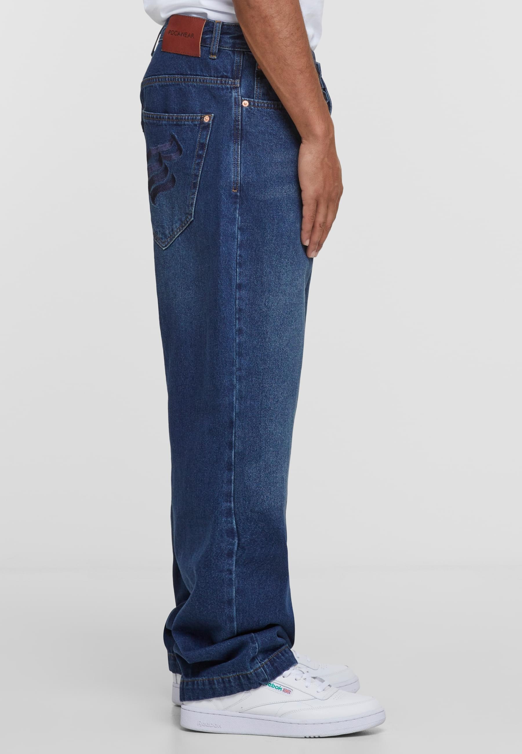 Rocawear Bequeme Jeans »Rocawear Herren Rocawear WED Loose Fit Jeans«, (1 tlg.)