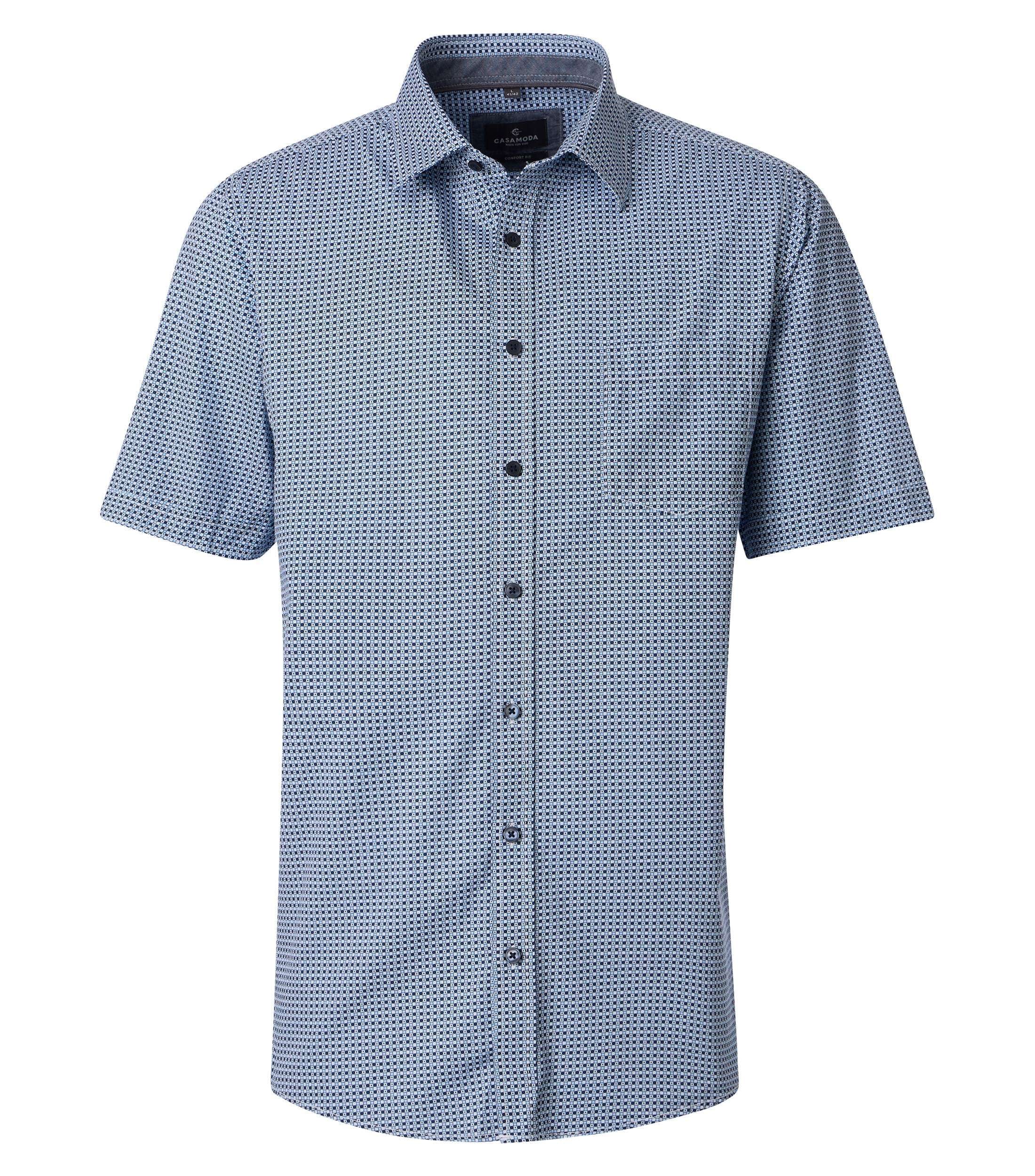 CASAMODA Kurzarmhemd »CASAMODA Freizeithemd Kurzarm Print«
